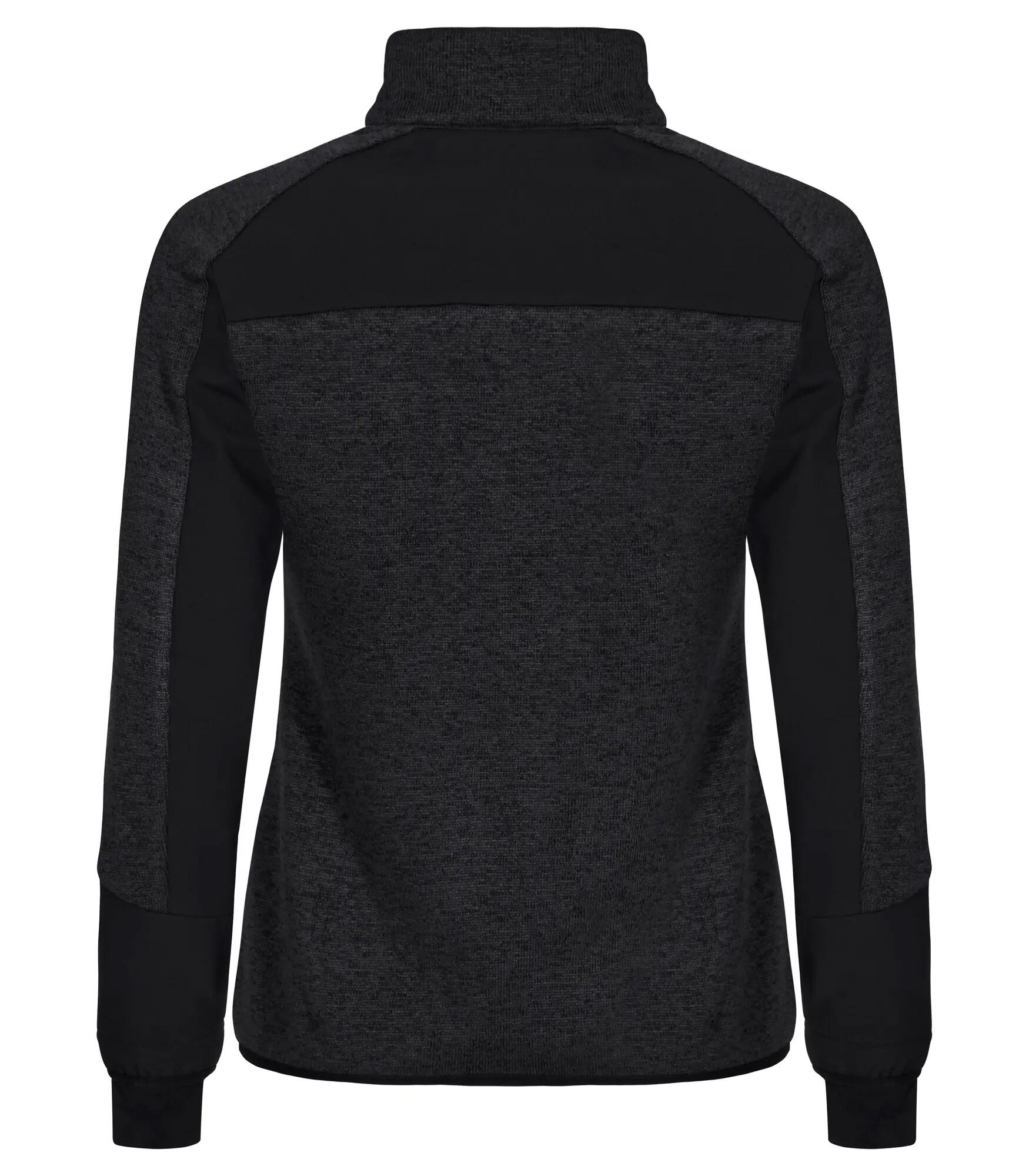 clique Haines Women Casaco polar quente com painéis softshell – Black 2/4