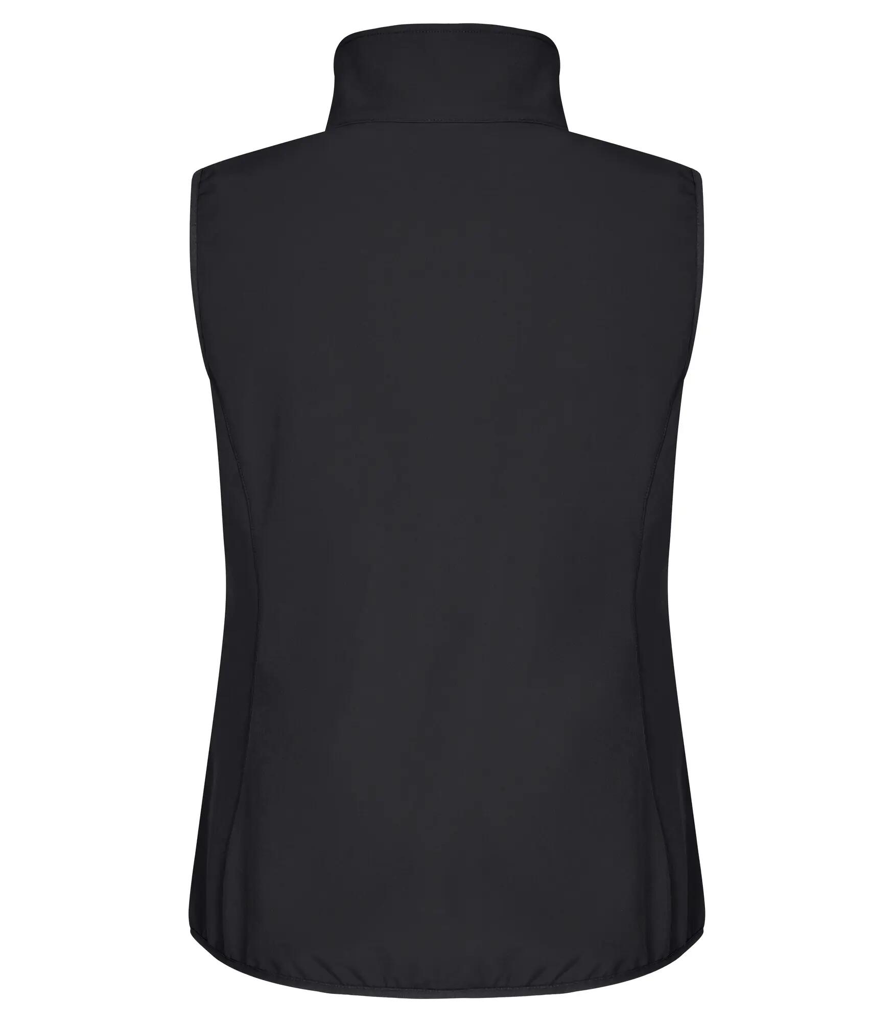 clique Classic Softshell Vest Women - 3-warstwowa softshell z recyklingu – Black 2/4