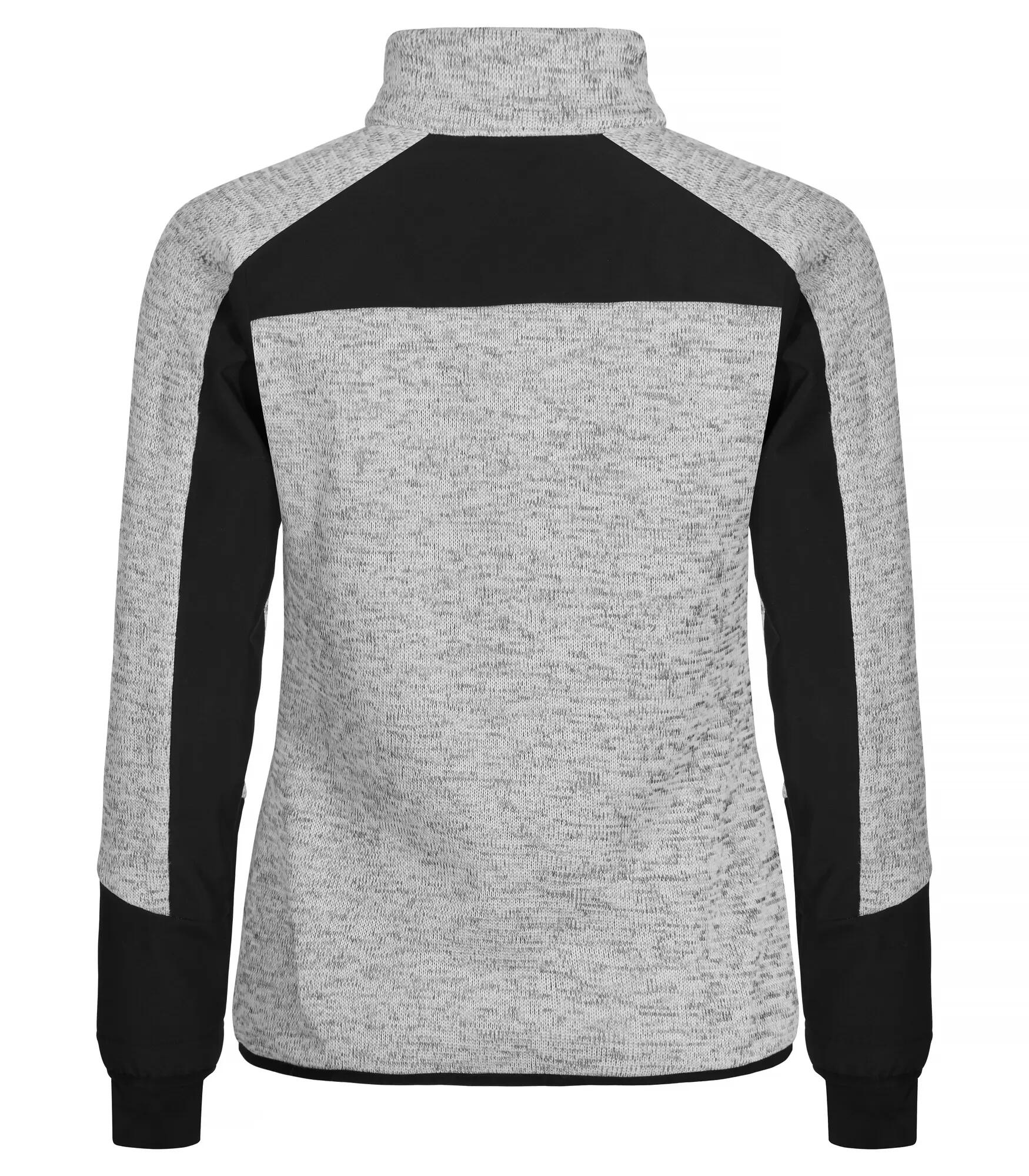 clique Haines Women Warme Fleecejacke mit Softshell-Details – Ash 2/4