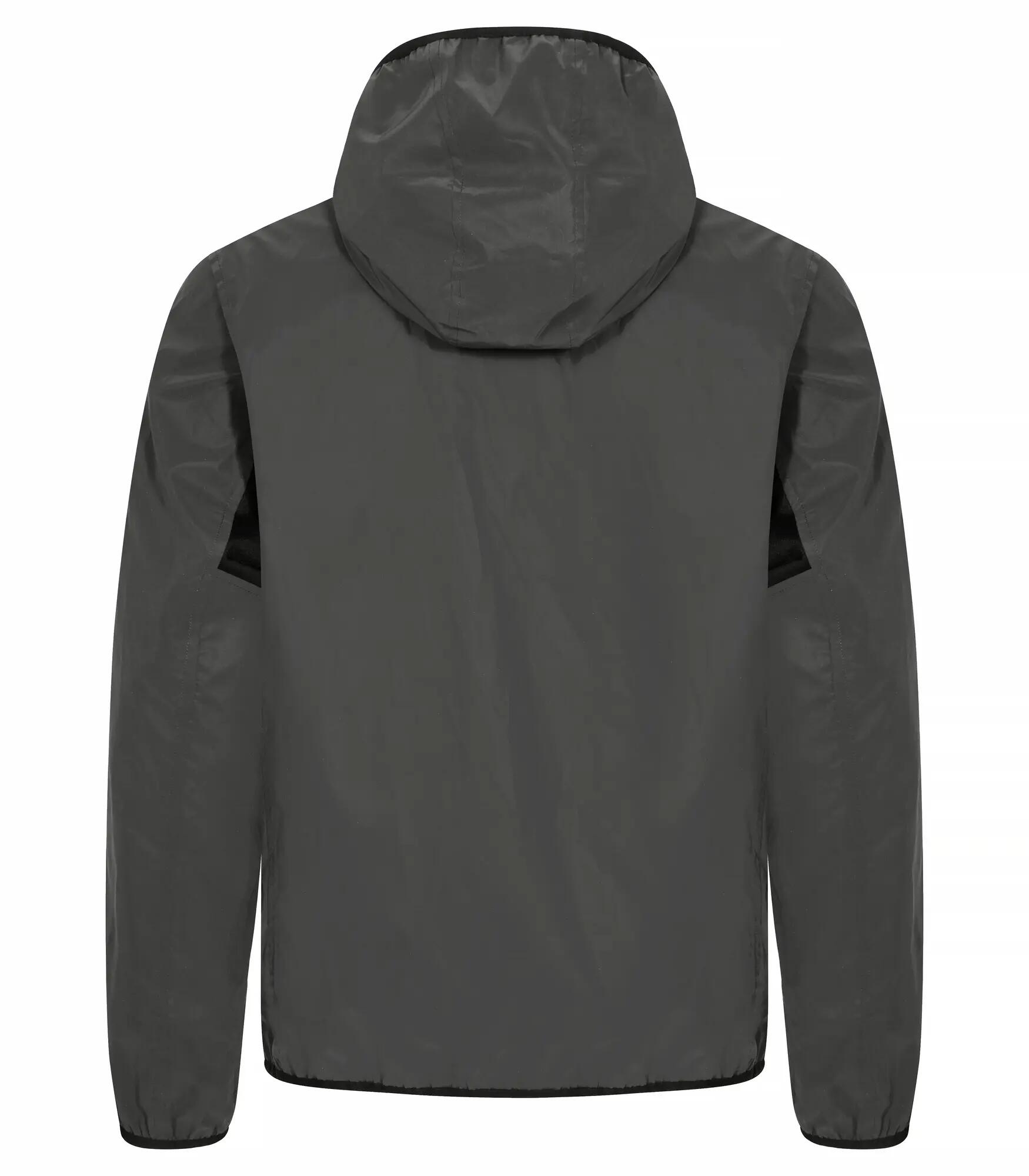 clique Willmar reflecterende windjack – Reflective grey 4/4