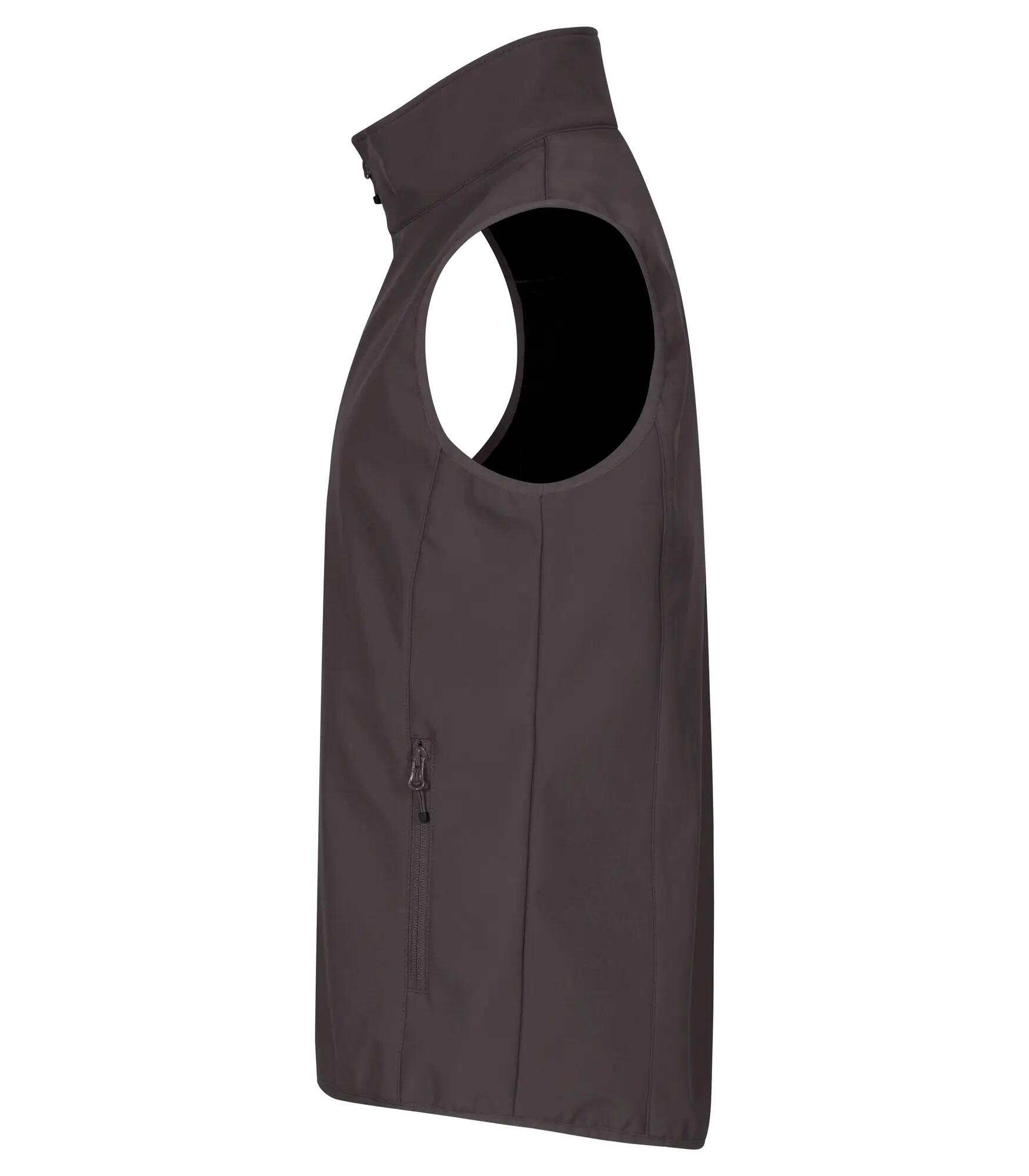clique Classic Softshell Vest – 3-laags softshell bodywarmer, 96% gerecycled 3/4