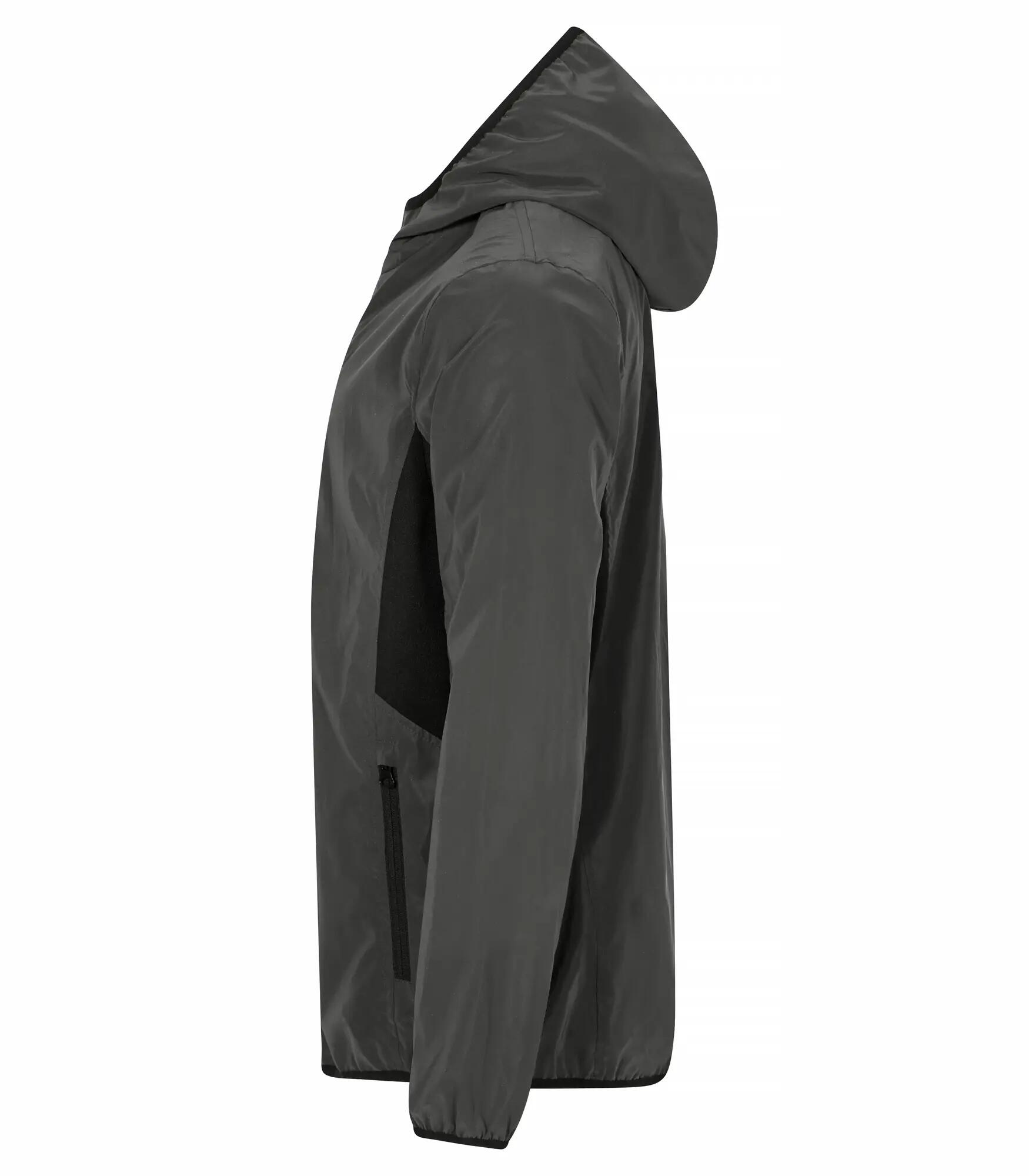 clique Willmar reflecterende windjack – Reflective grey 3/4