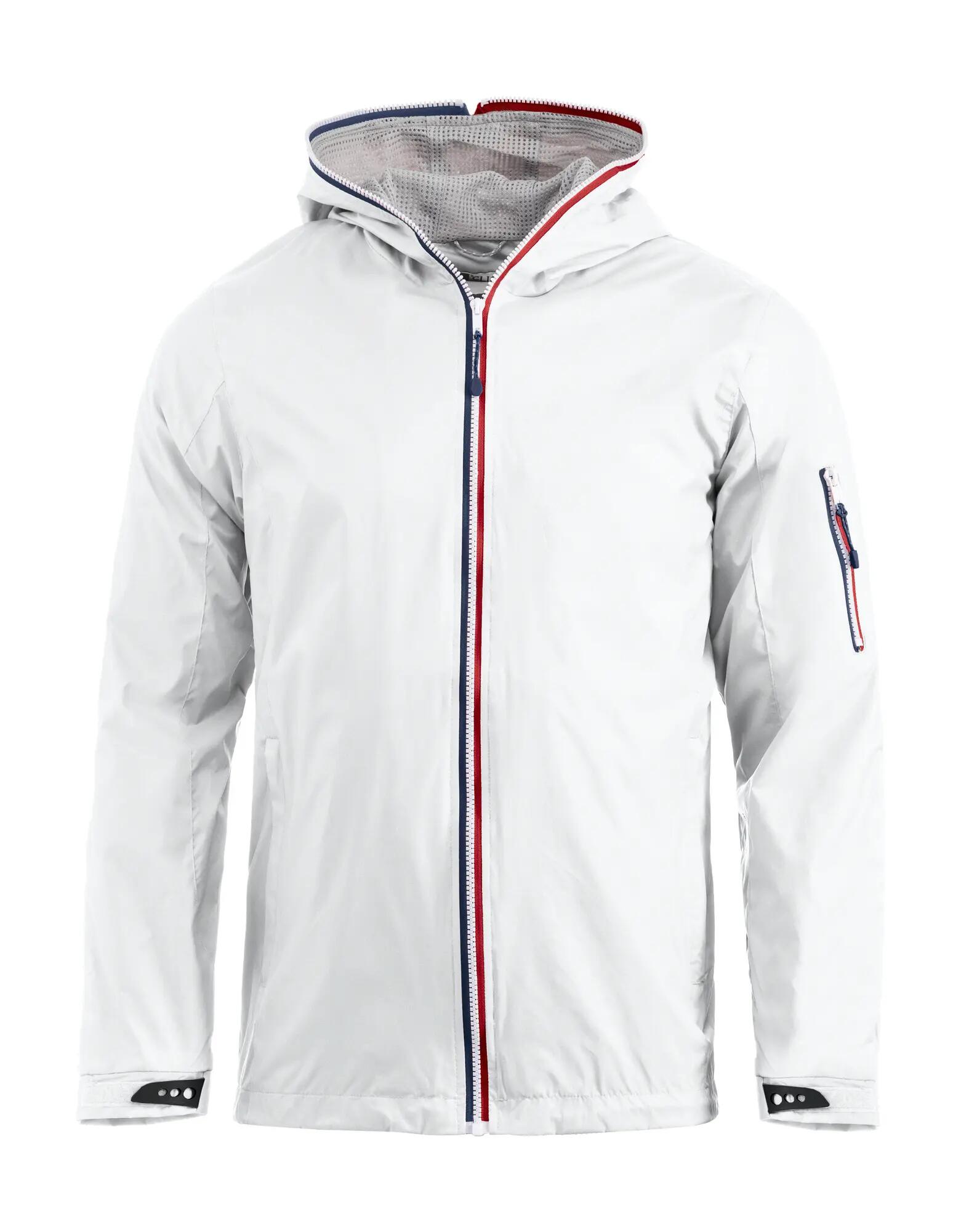 clique Casaco Seabrook em ripstop nylon 100% com revestimento PU — branco – 1/4