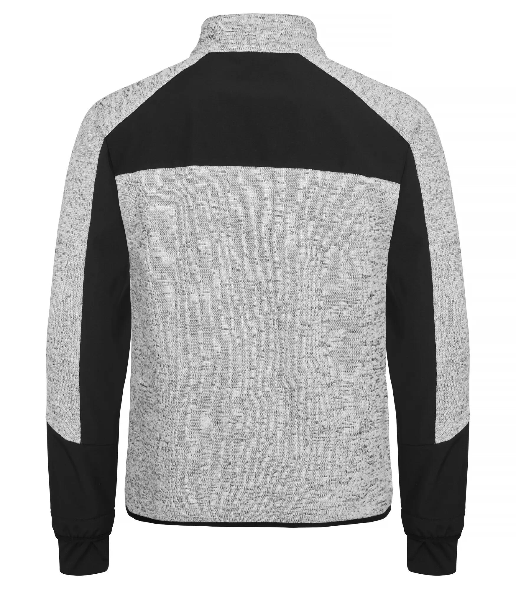 clique Jas Haines fleece met softshell - warm en functioneel – Ash 2/4