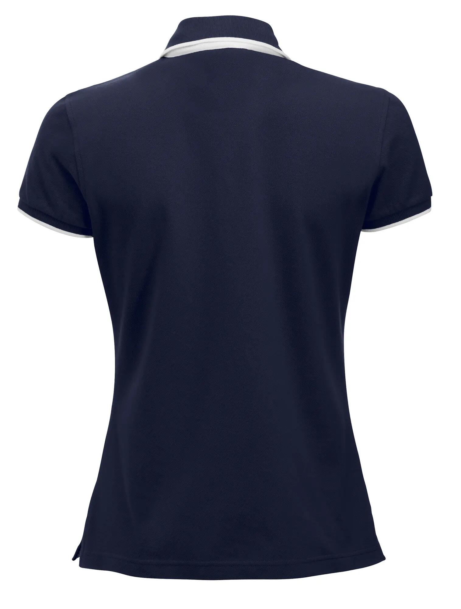 clique Polo Seattle Women 100% algodão - azul marinho escuro – dark navy 2/4