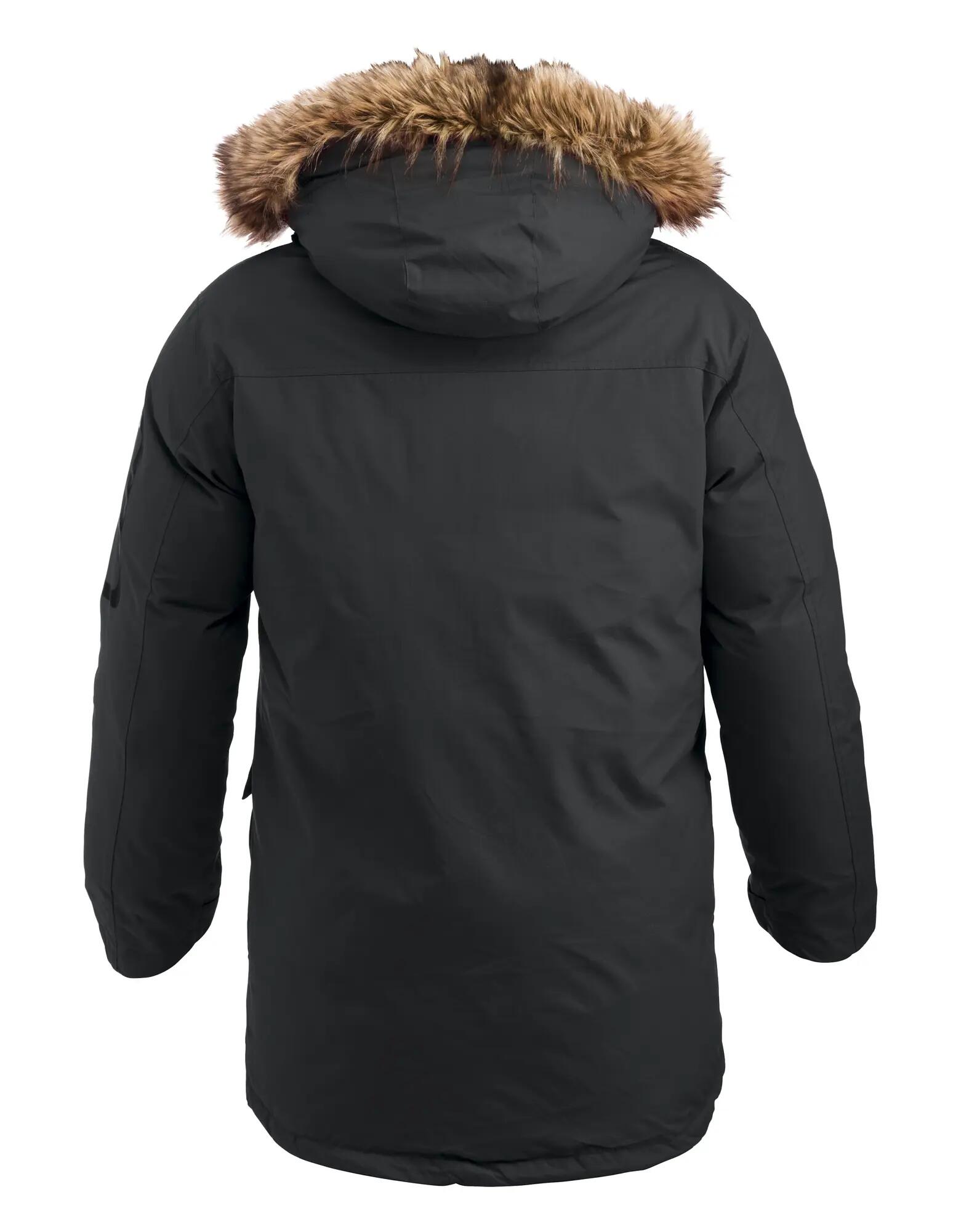 clique Malamute Parka de expedição unisexo, quente – black 3/4