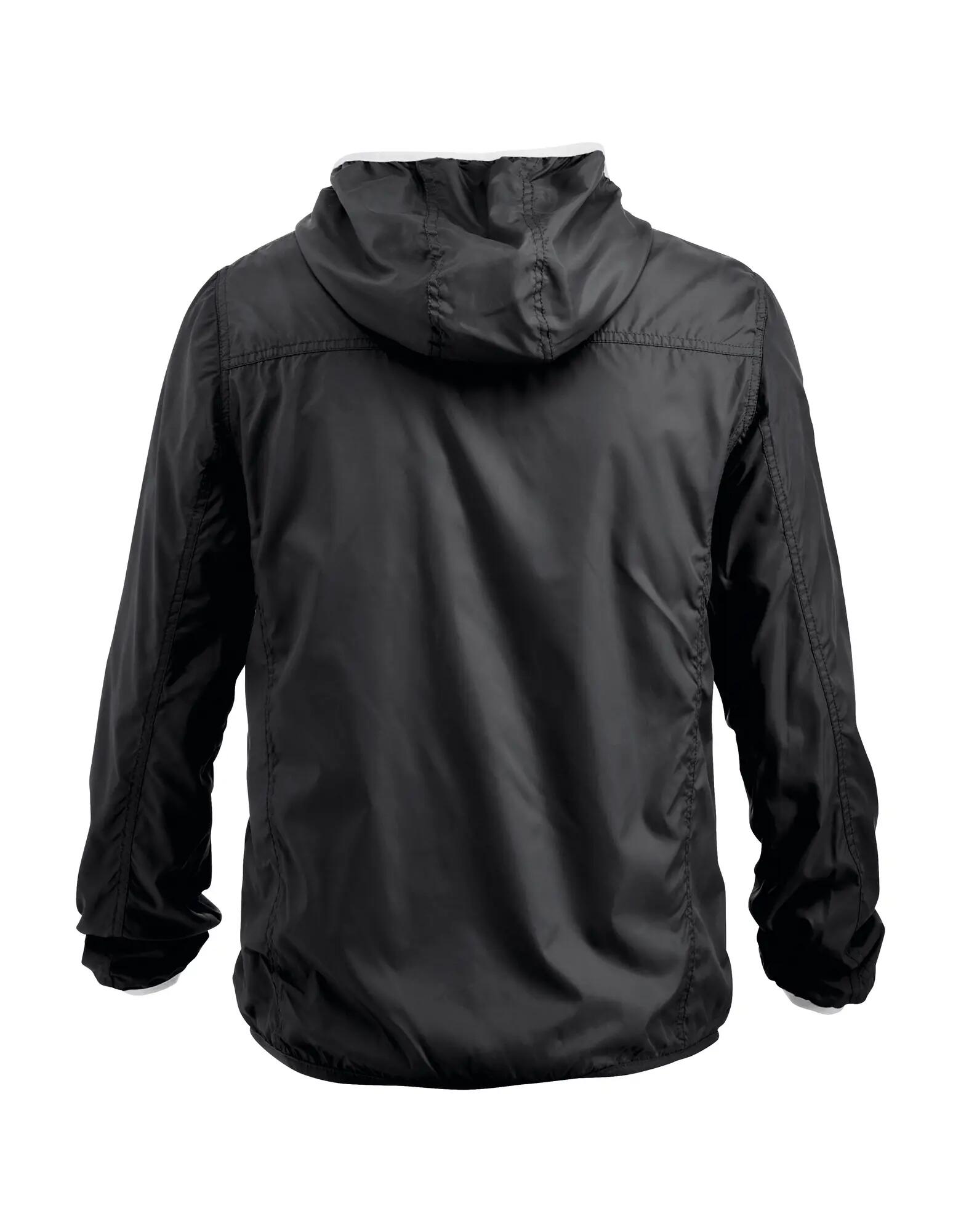 clique Hardy windjack zwart met transparante coating – black 2/4