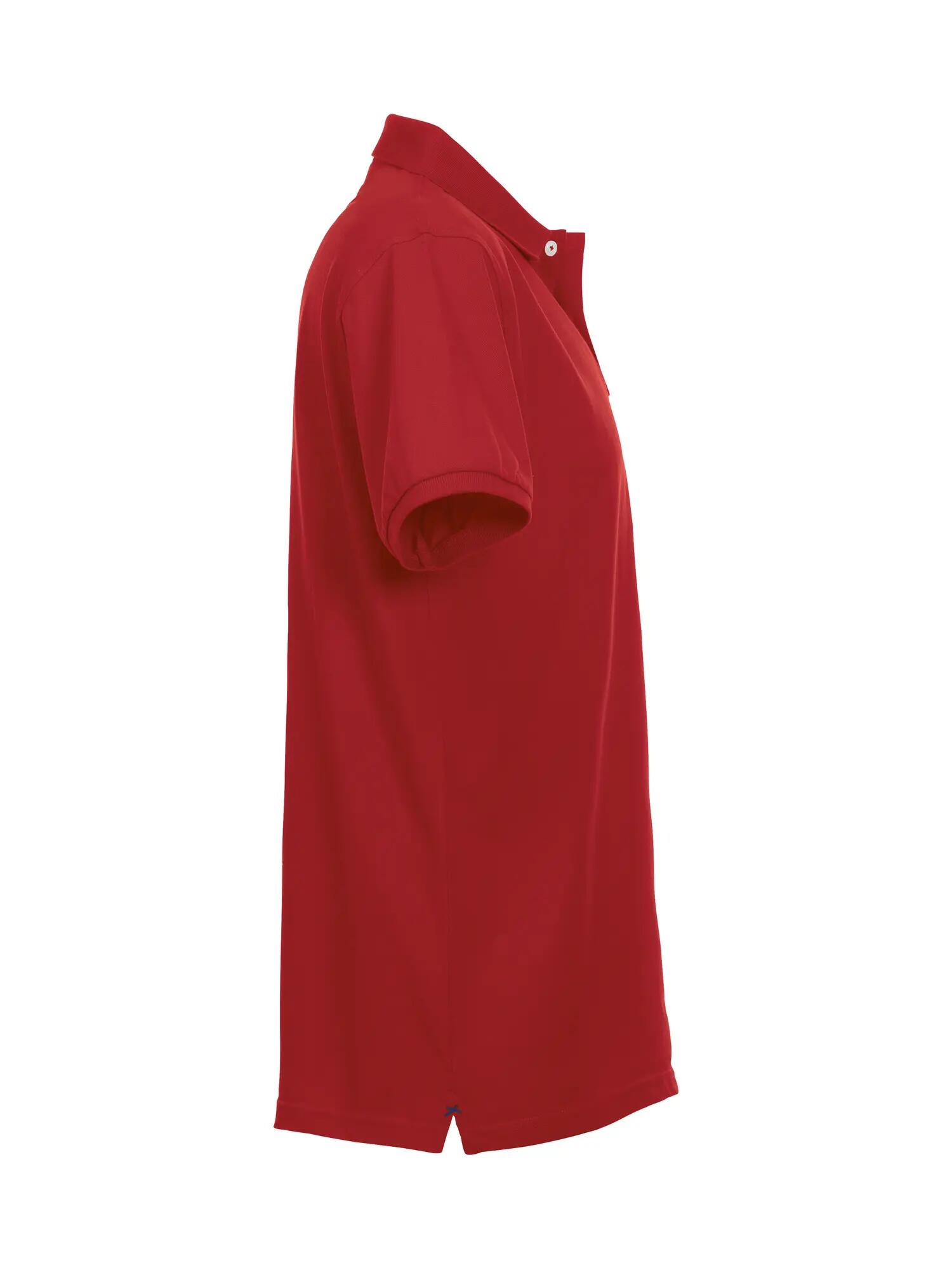 clique Stretch Premium Polo - hochwertiges Stretch-Poloshirt – red 4/4