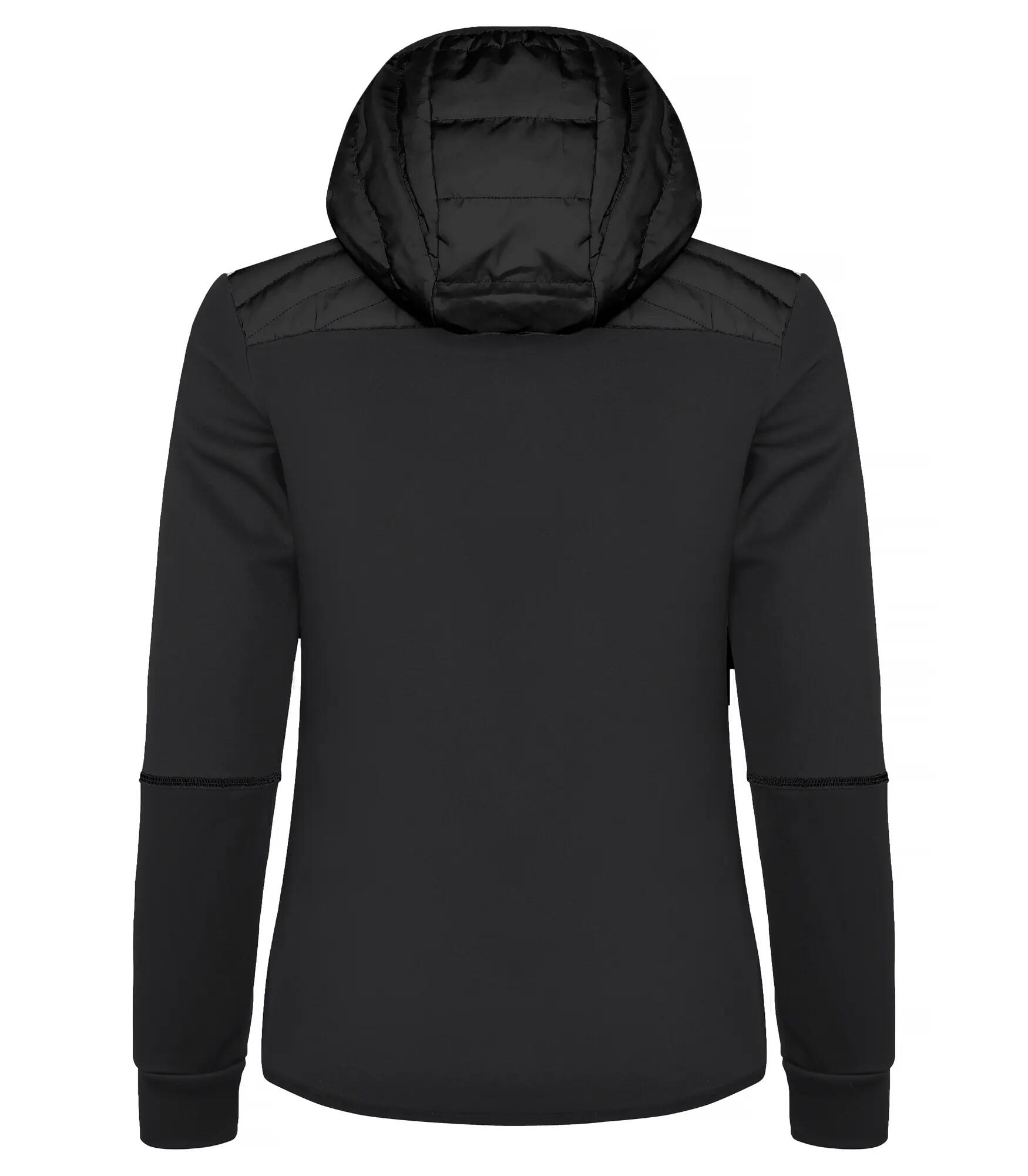clique Giacca Utah Donna — leggera imbottitura, dettagli riflettenti – Black 2/4