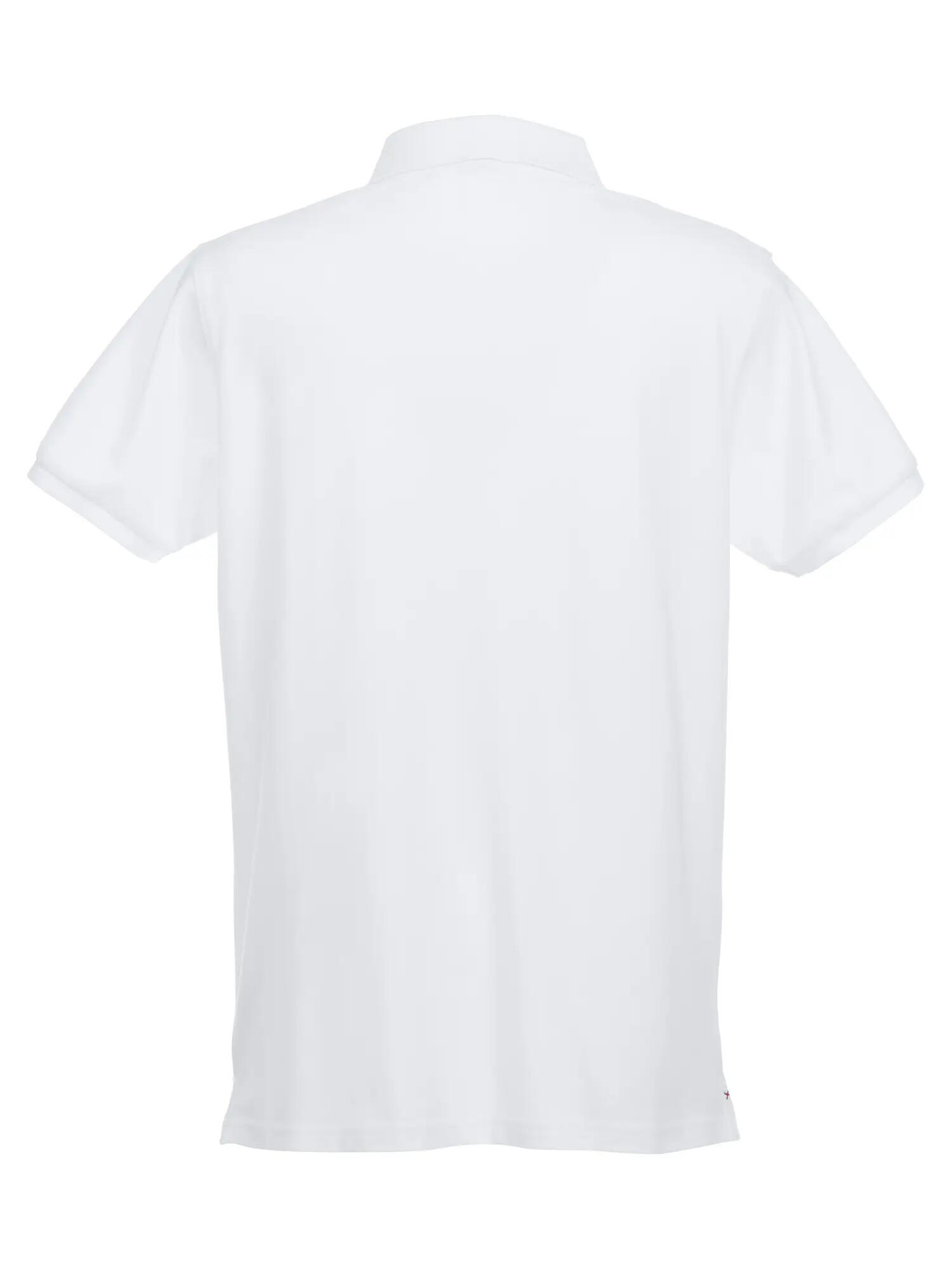 clique Stretch Premium Polo – Polo extensible de qualité – white 2/4