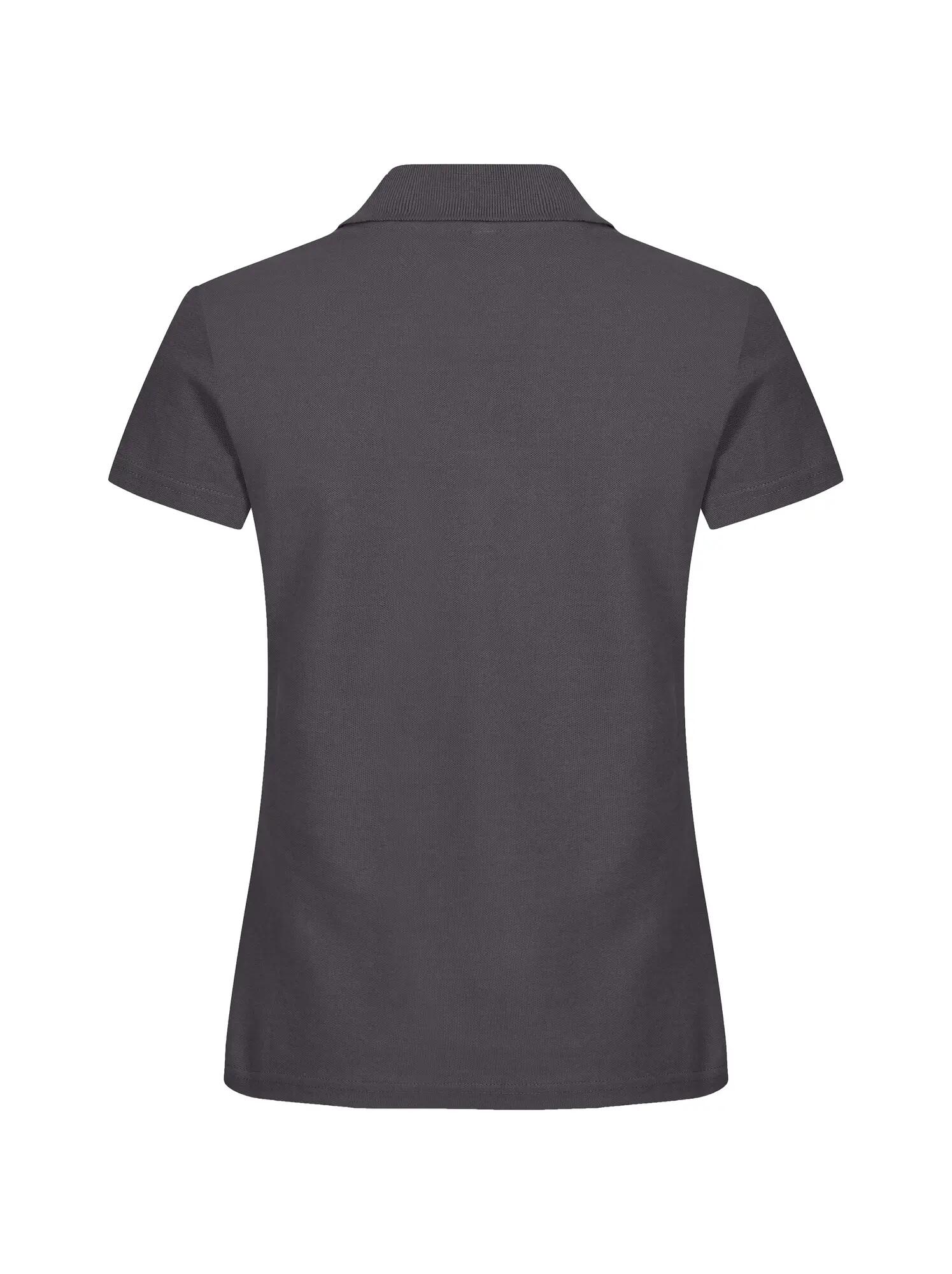 clique Basic Polo Women – 100% katoen, Metal grey 5/5