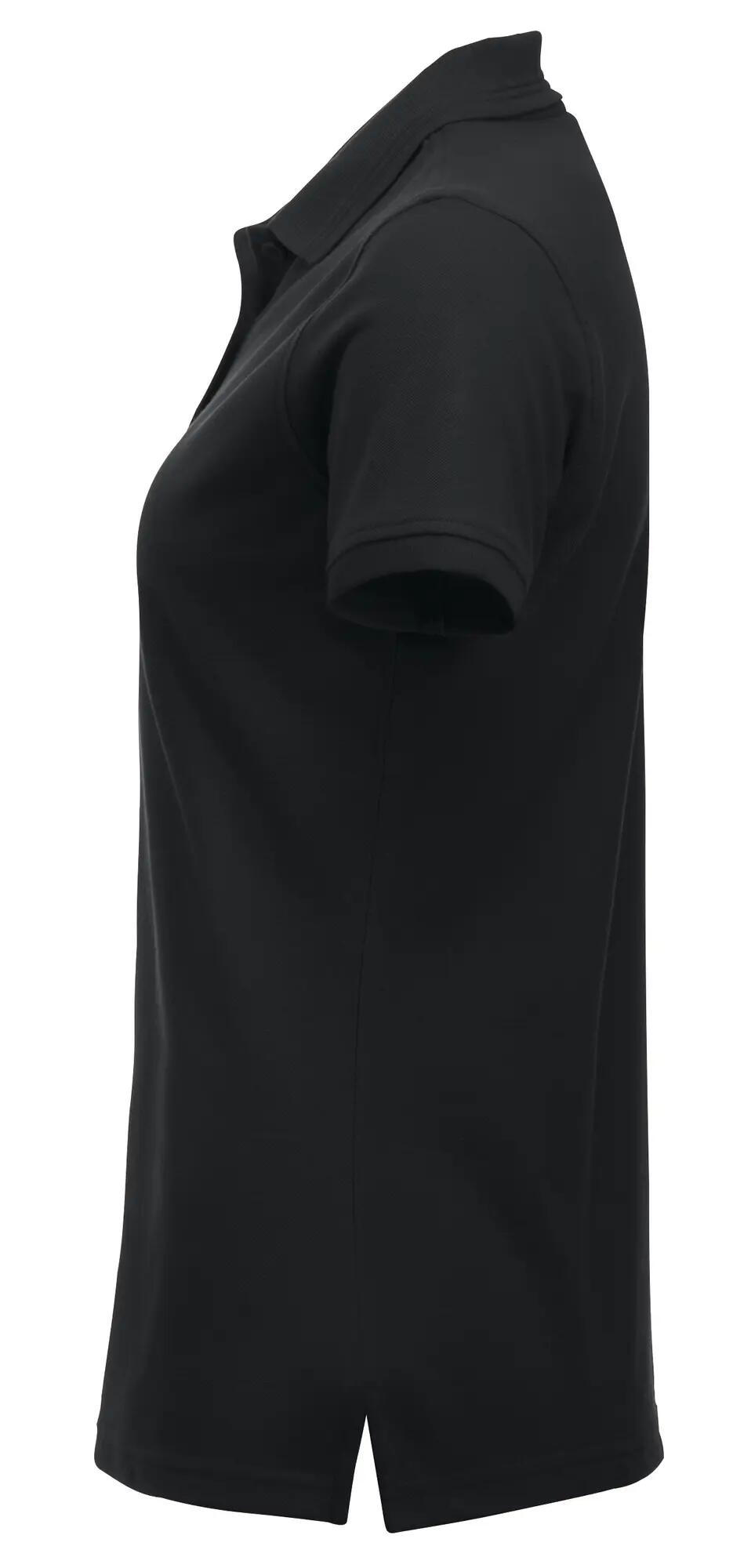 clique Polo Manhattan Women — ściągacz i paski jacquard – black 3/4