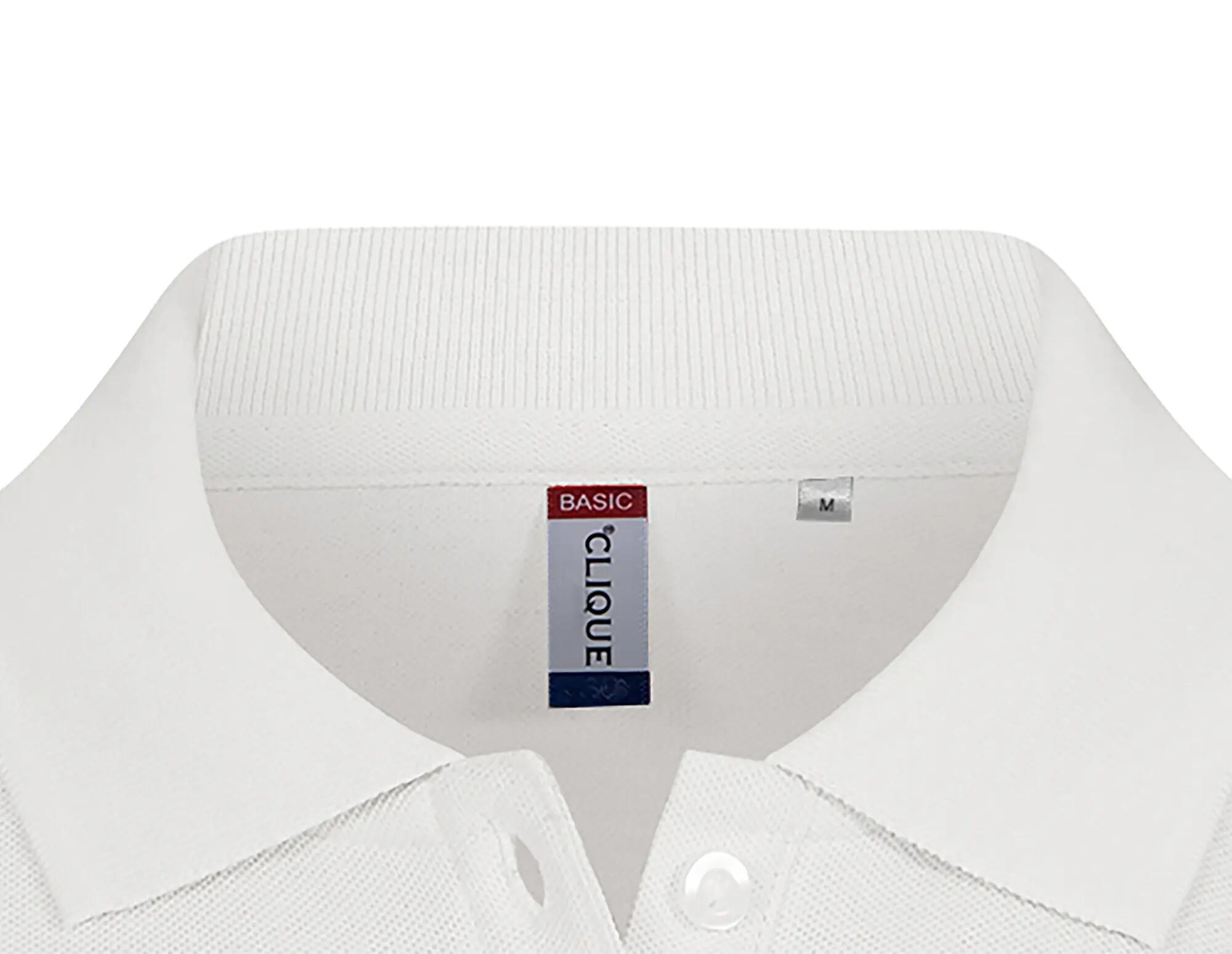 clique Polo Básico Mulher em algodão, corte ajustado – Off White 5/5