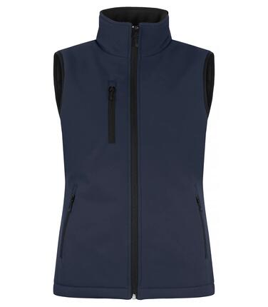 clique Padded Softshell Vest Women — pikowana kamizelka softshell Dark Navy