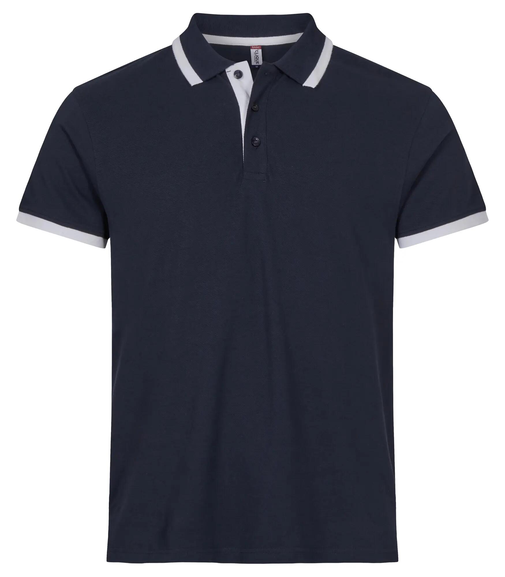 clique Polo Austin 100% Algodão – Dark Navy 1/4