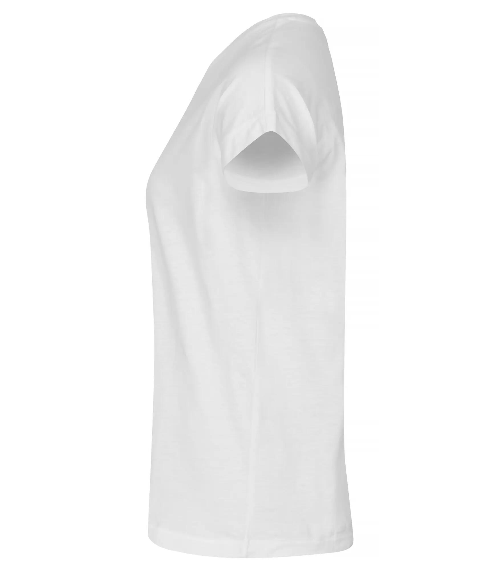 clique Fashion Top Women aus Baumwolle, lockere Passform – White 3/4