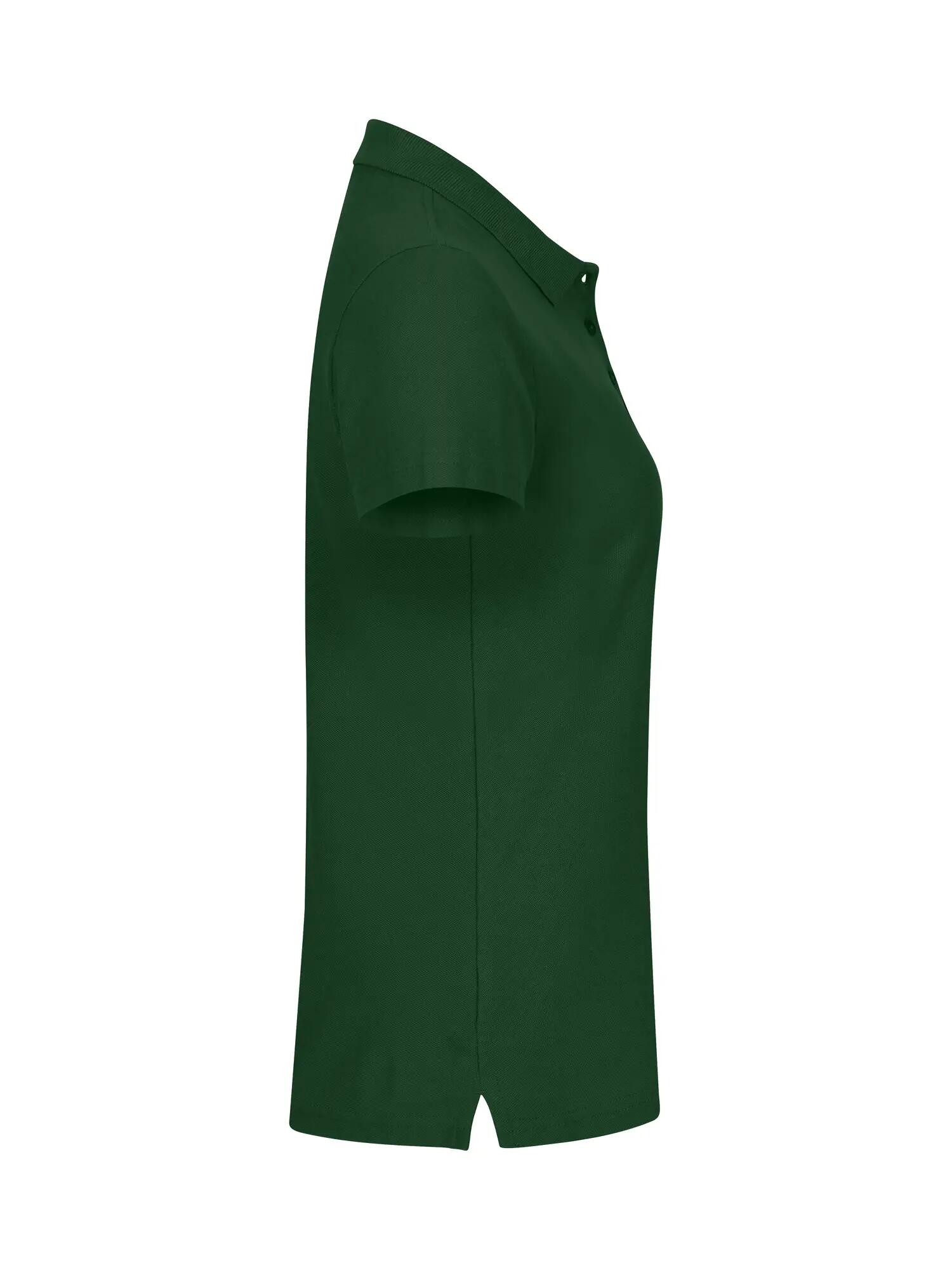 clique Basic Polo Women – polo feminino 100% algodão, bottle Green 5/5
