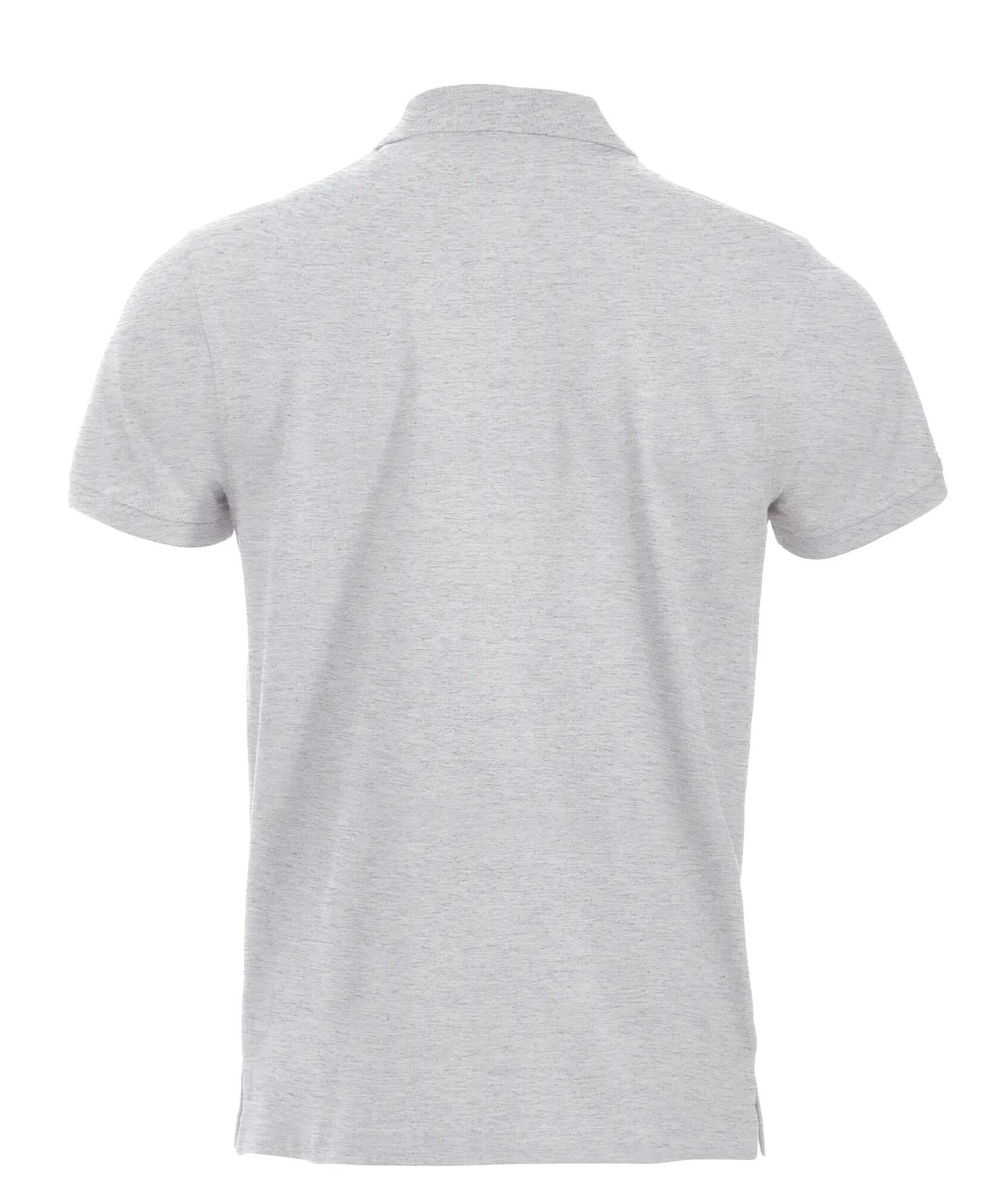 clique Classic Lincoln S/S Polo in modernem Schnitt aus Baumwolle – ash 2/4