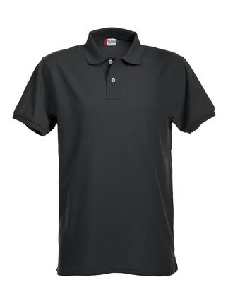 clique Stretch Premium Polo homme – Polo extensible de qualité – black