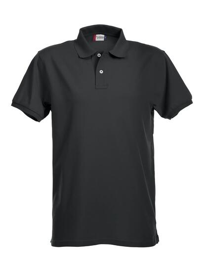 clique Stretch Premium Polo homme – Polo extensible de qualité – black