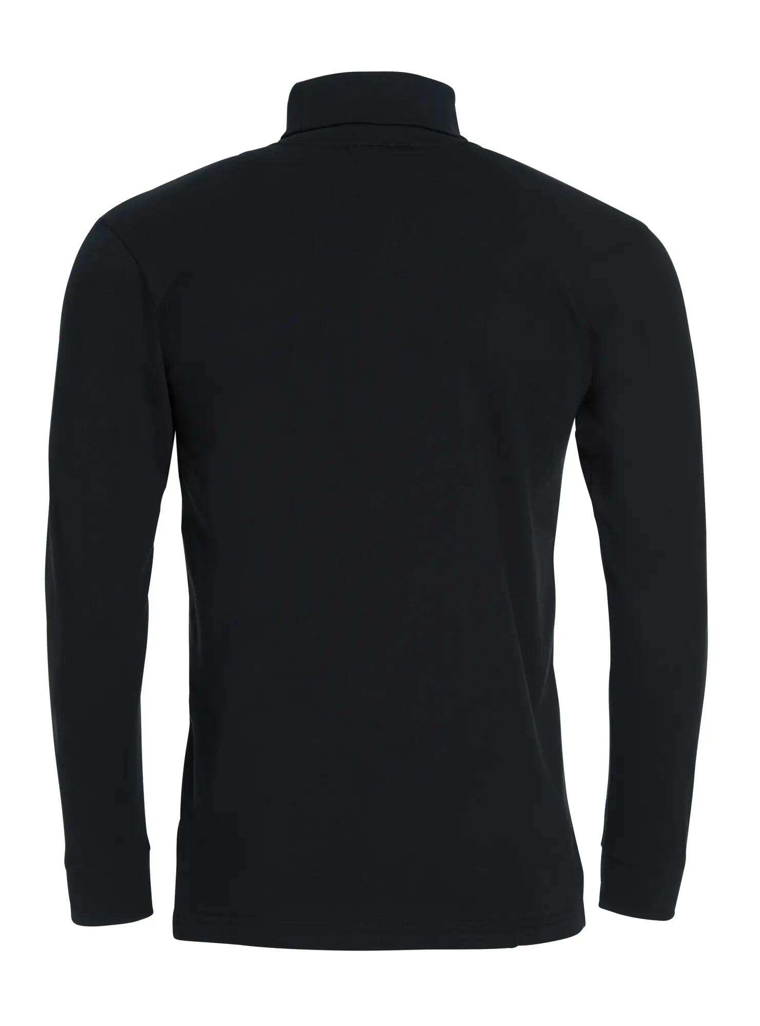 clique Elgin - Golf z 100% bawełny czesanej – black 3/5
