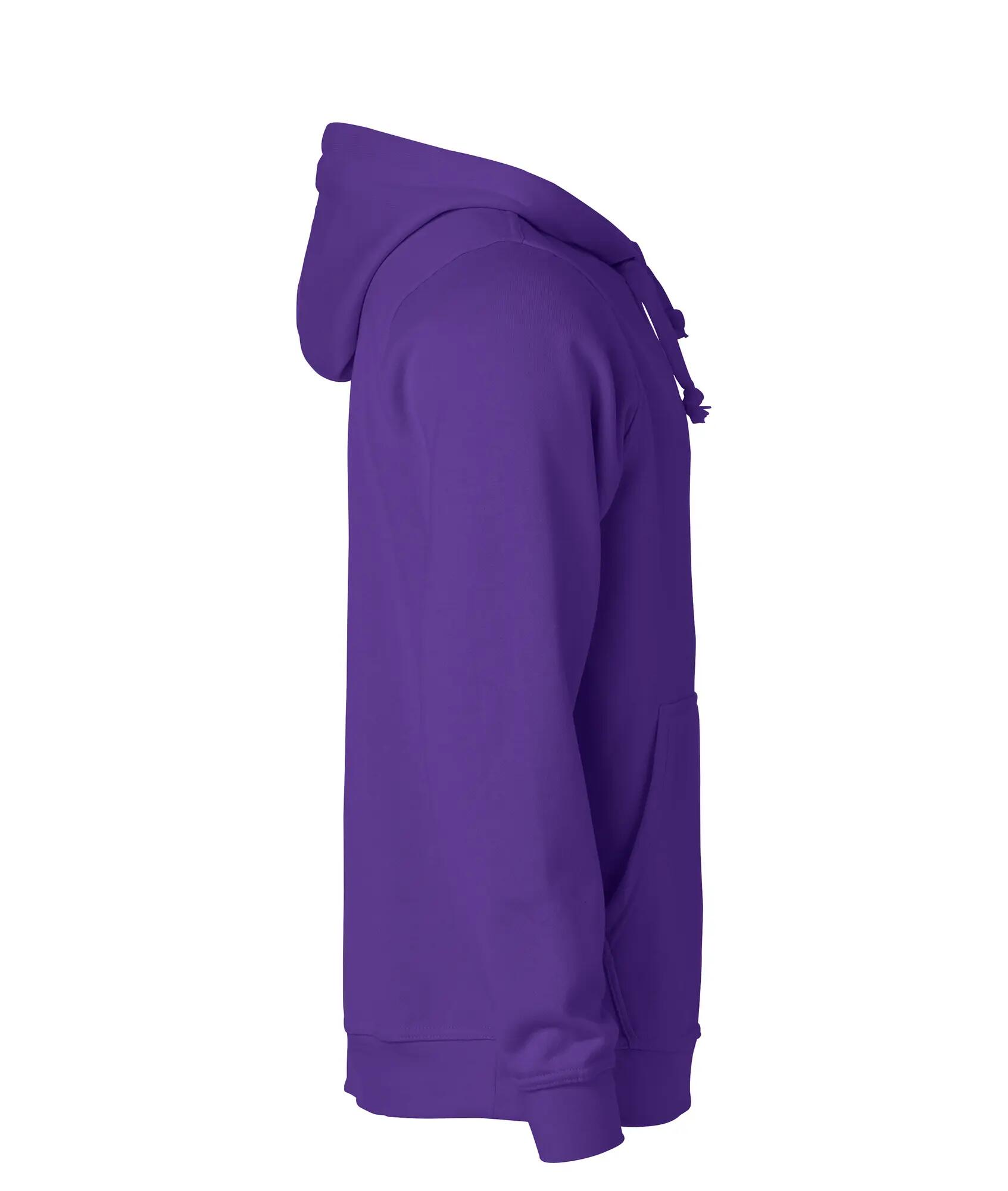 clique Basic Hoody hoodie met capuchon, duurzaam materiaal – bright lilac 4/4