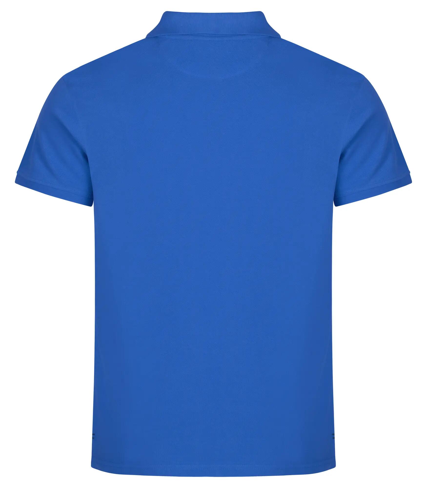 clique Heavy Premium Polo en coton peigné - coupe droite – royal blue 2/4