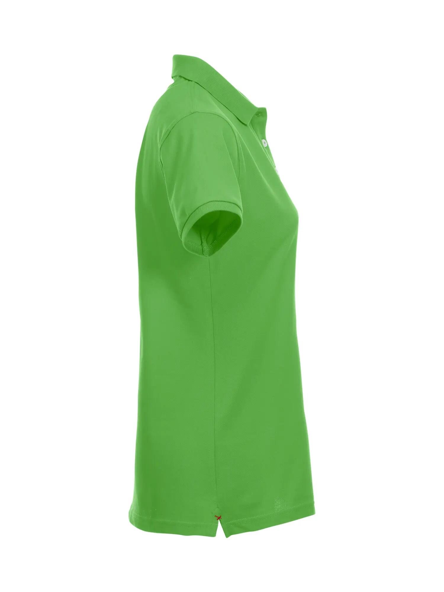 clique Stretch Premium Polo Women – Polo premium com stretch – apple green 4/4