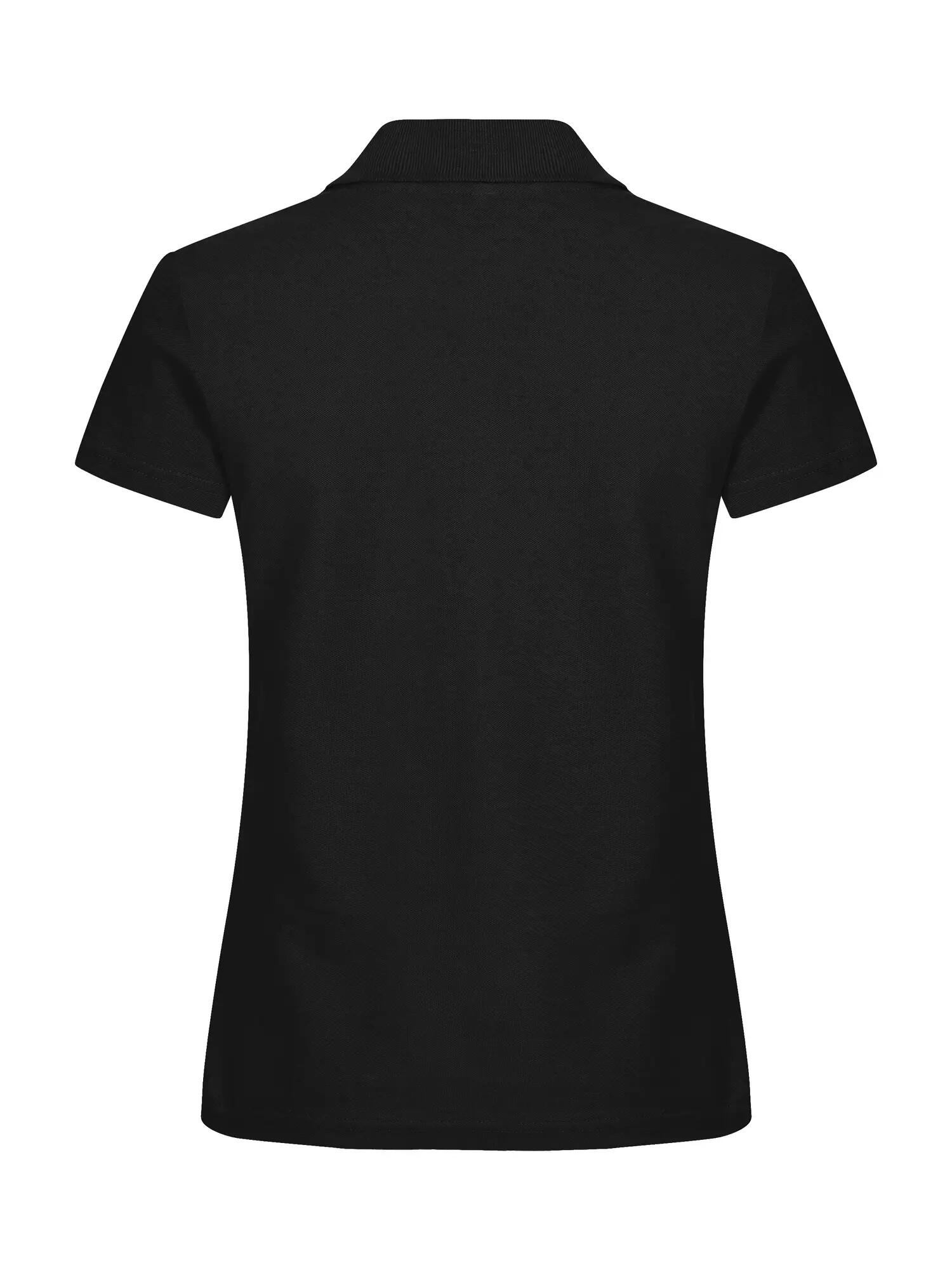 clique Basic Polo Women em algodão - corte mulher – Black 2/5