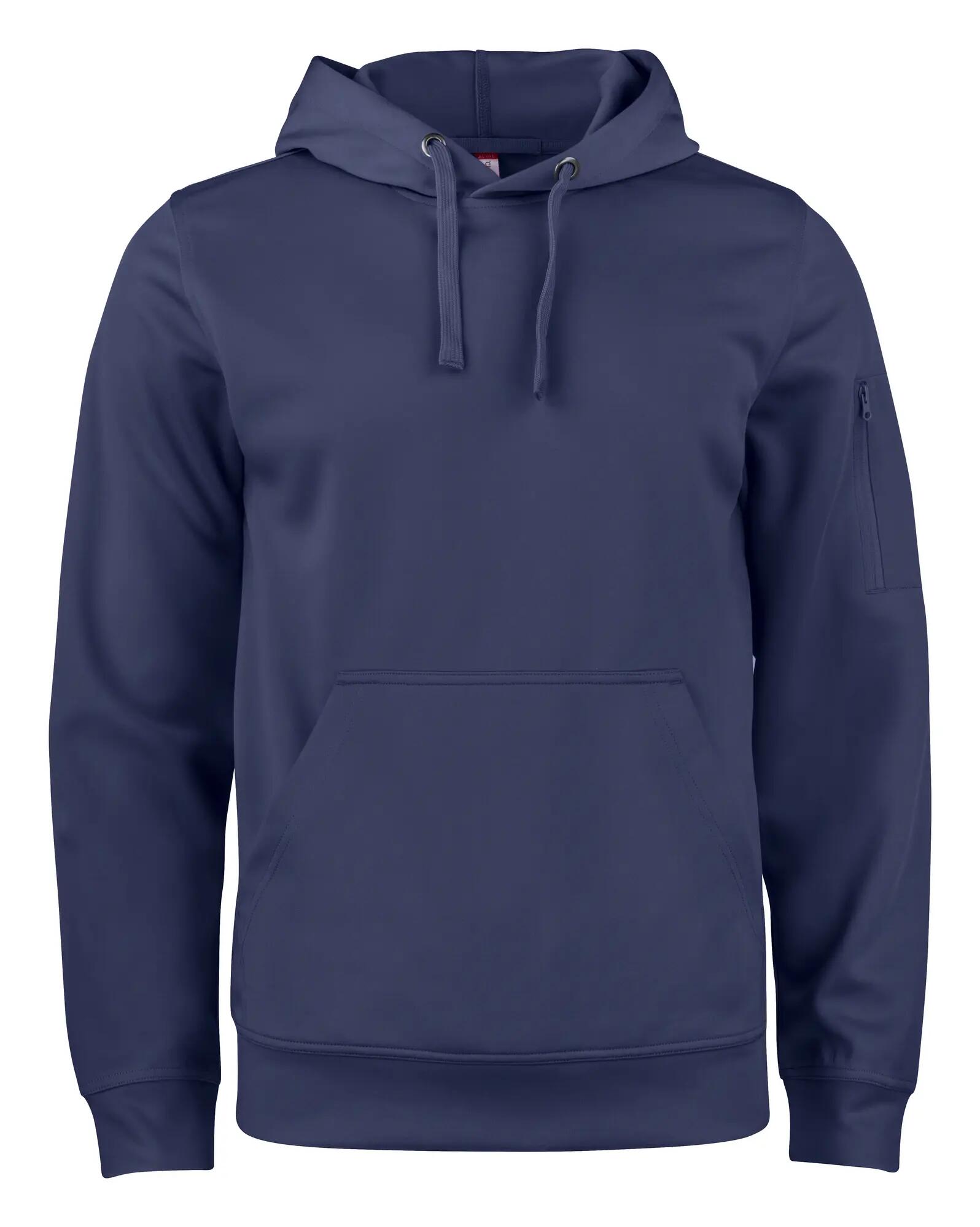 clique Basic Active Hoody – dark navy 1/4