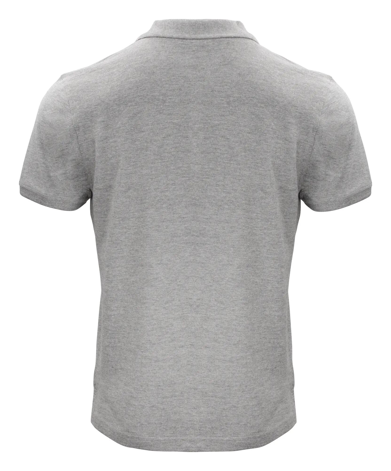 clique Classic OC Polo em 100% algodão orgânico – corte clássico – grey melange 2/4