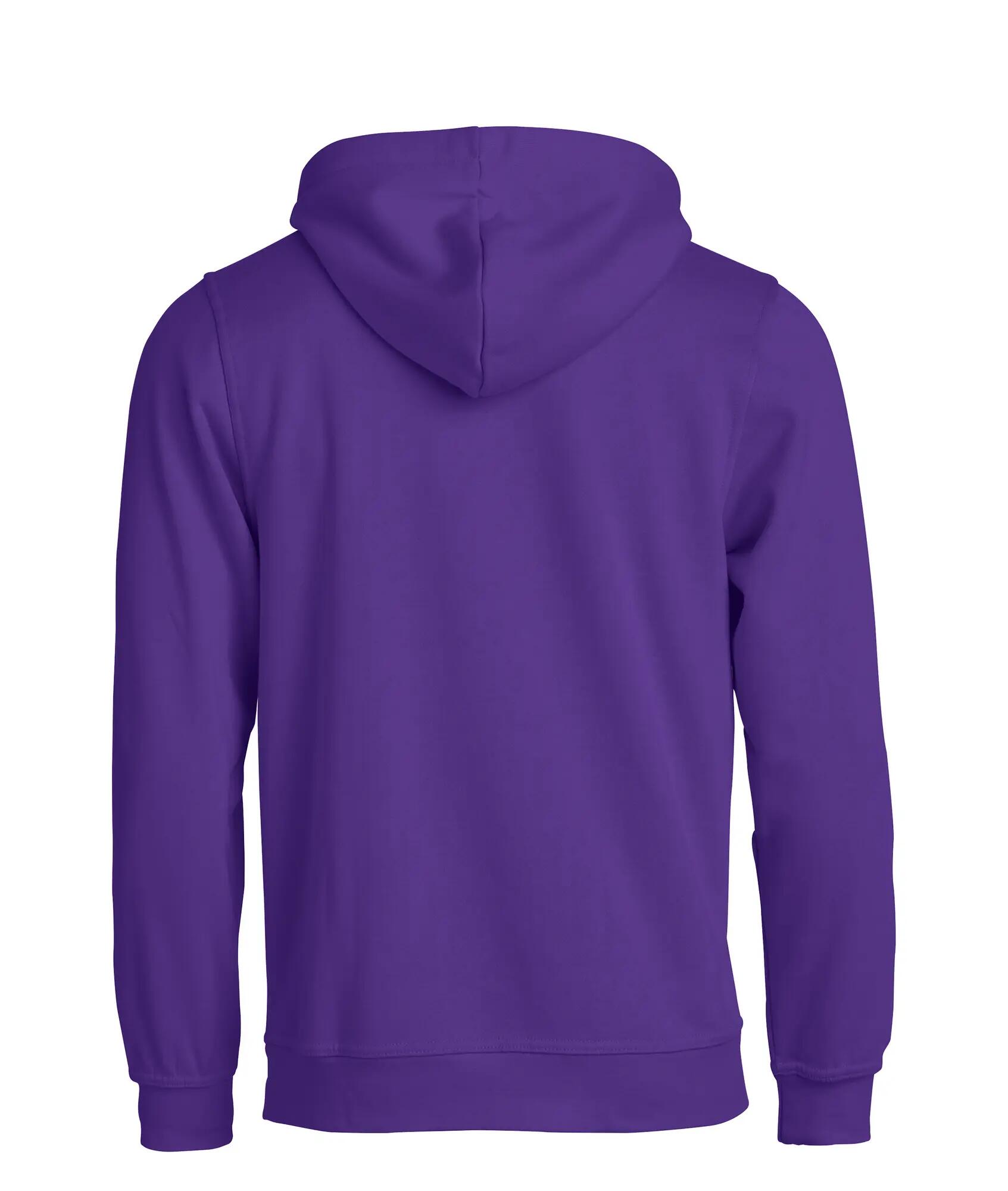 clique Basic Hoody hoodie met capuchon, duurzaam materiaal – bright lilac 2/4