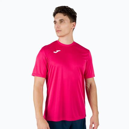 Maillot Manches Courtes Football Homme Joma Combi Rouge