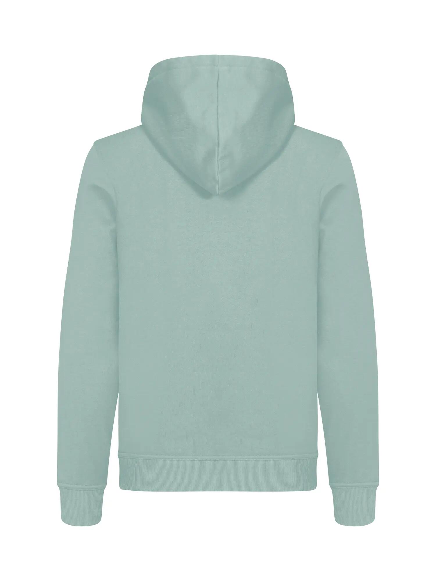 clique Miami Hoody Junior - Hoodie em algodão e poliéster reciclado – Sage Green 2/4