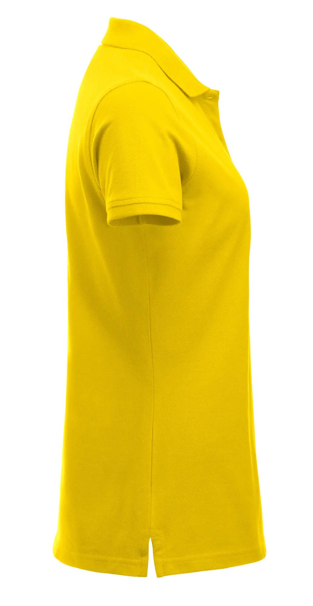 clique Classic Marion S/S Polo aus Baumwolle – moderne Passform – lemon 4/4