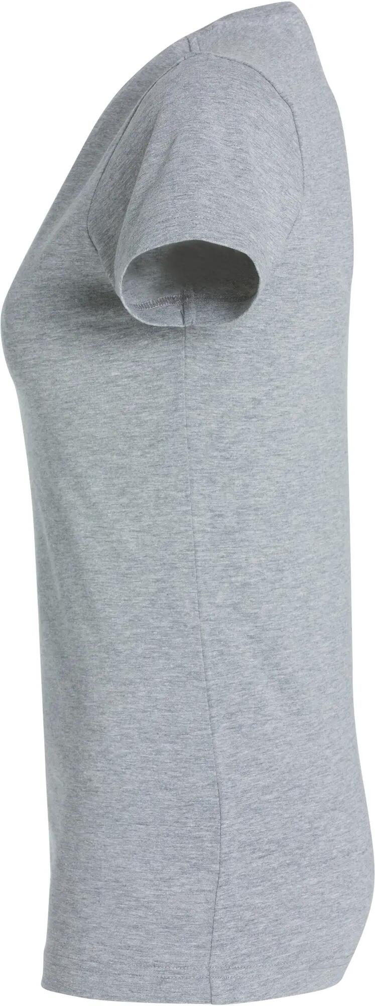clique Stretch Premium Polo Women em algodão elástico – grey melange 3/4