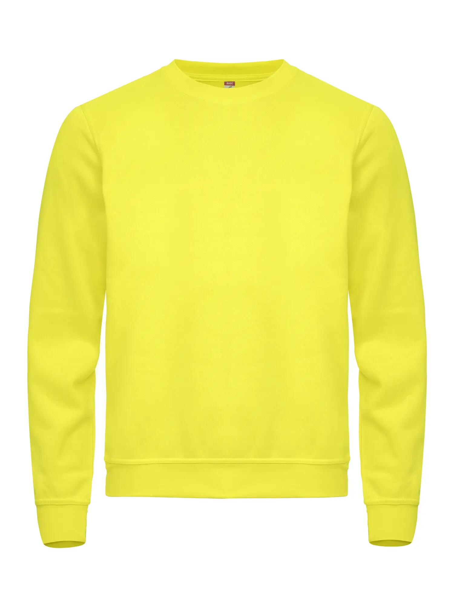 clique Basic Roundneck unisex sweatshirt ronde hals, anti-pilling stof – 1/4