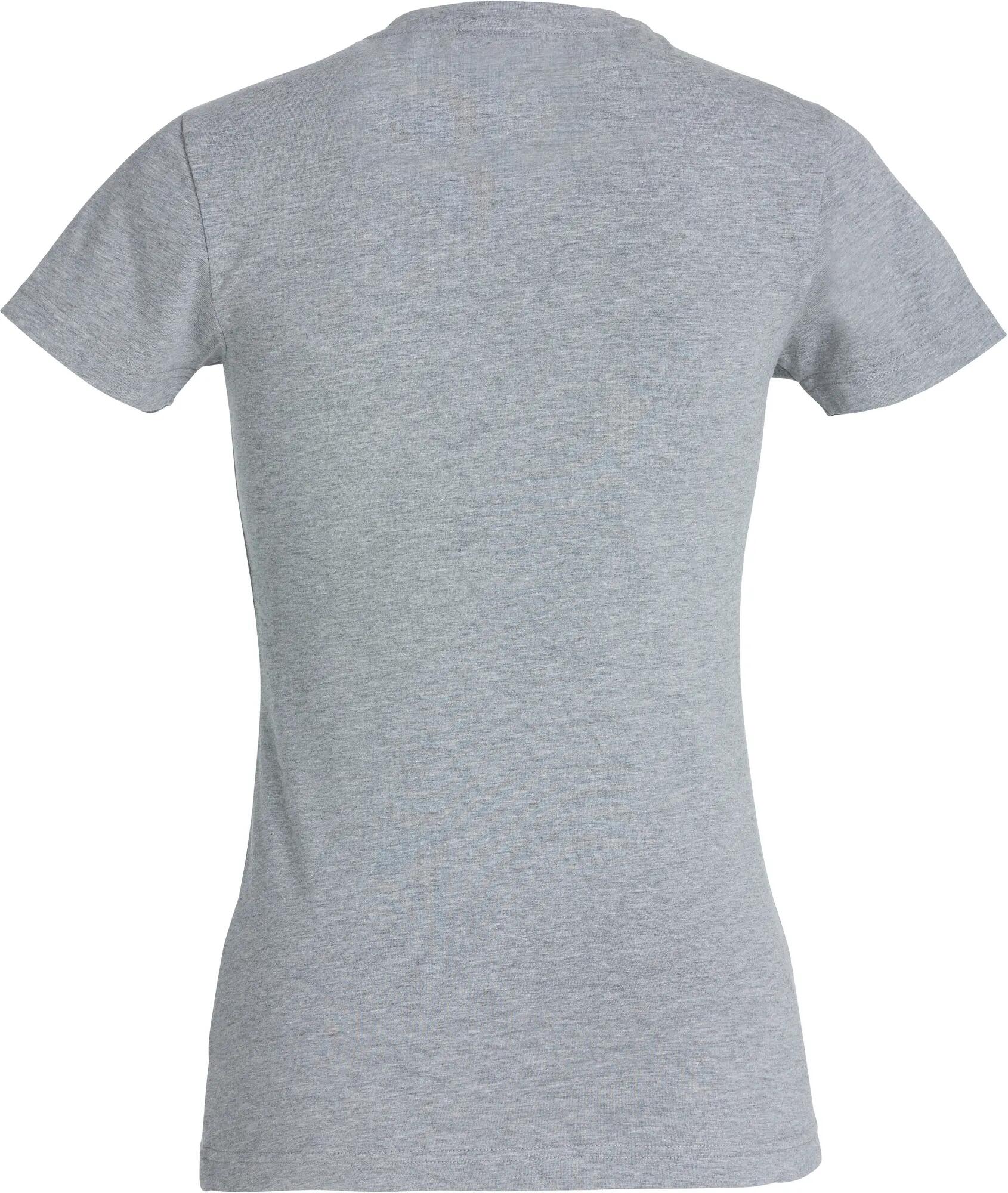 clique Stretch Premium Polo Women em algodão elástico – grey melange 2/4
