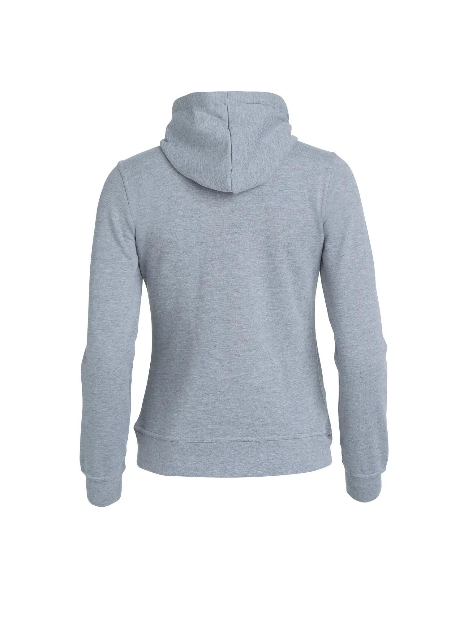 clique Basic Hoody Full Zip Women - Kapuzen-Sweat grau meliert – grey melange 2/4