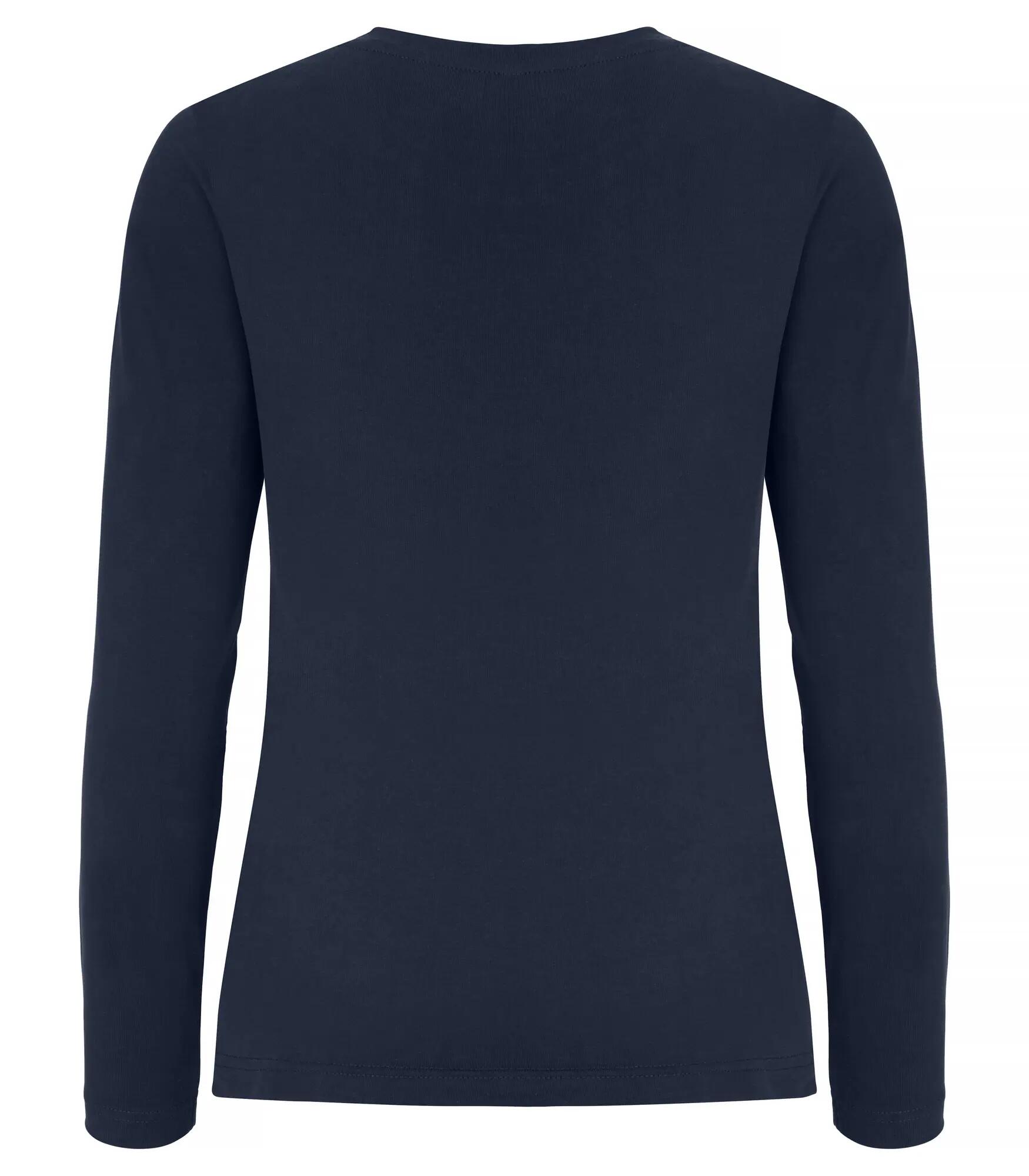 clique Premium Fashion-T L/S Women – T-shirt manga longa premium em algodão – 2/4