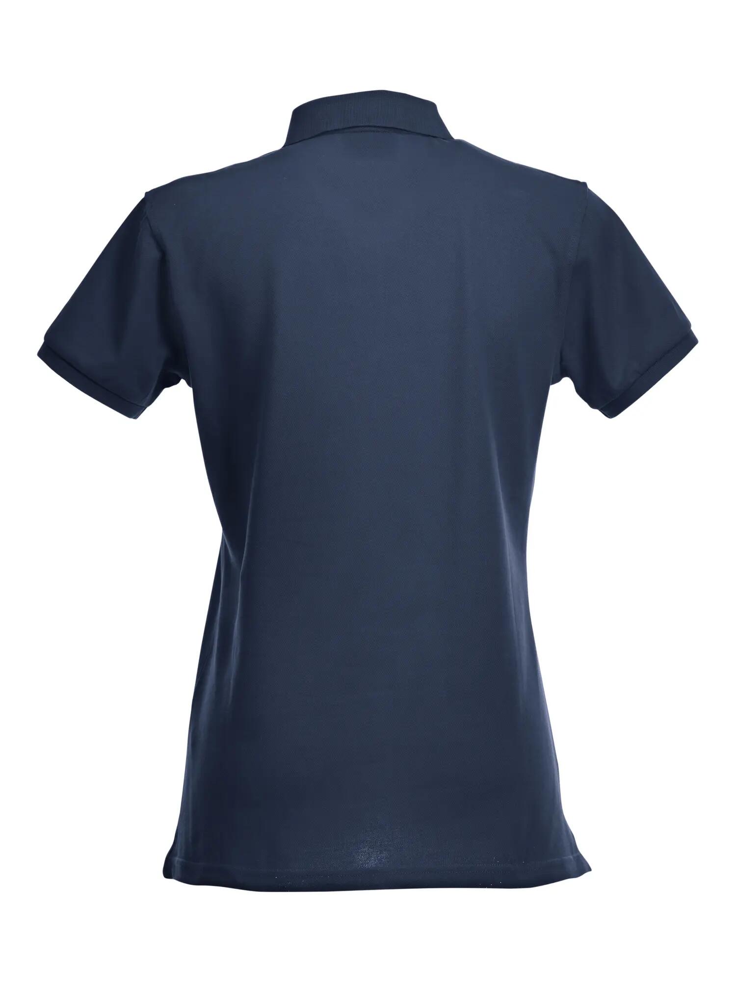clique Stretch Premium Polo Women — goede stretch, parelknopen – dark navy 2/4