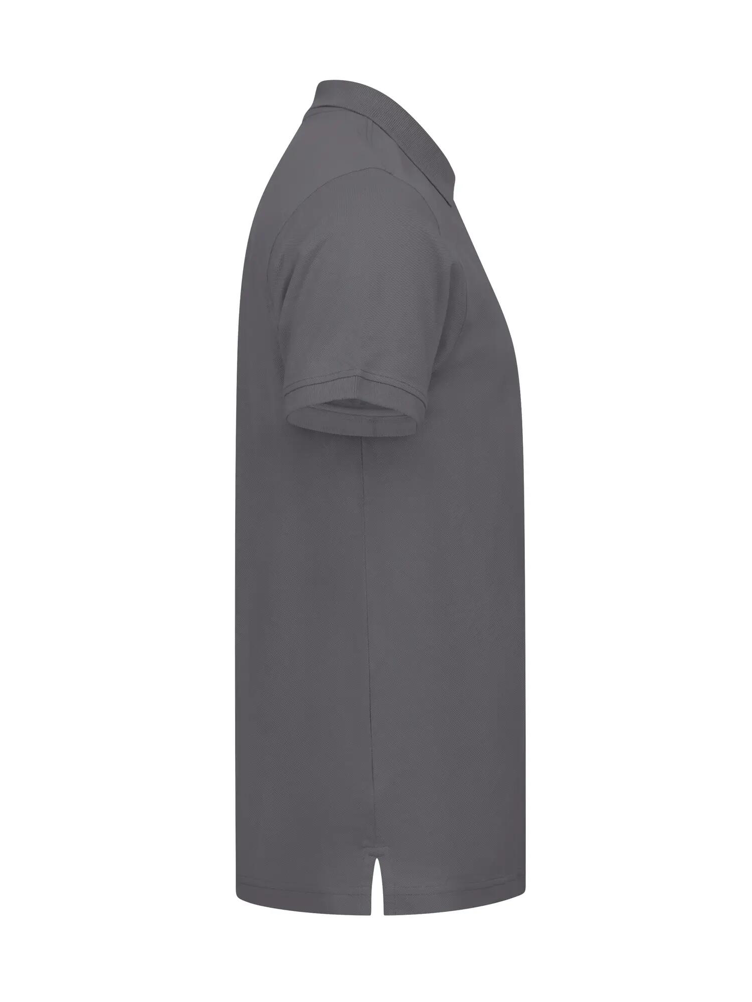 clique Classic Lincoln S/S Polo – corte moderno, 100% algodão – Metal Grey 2/4