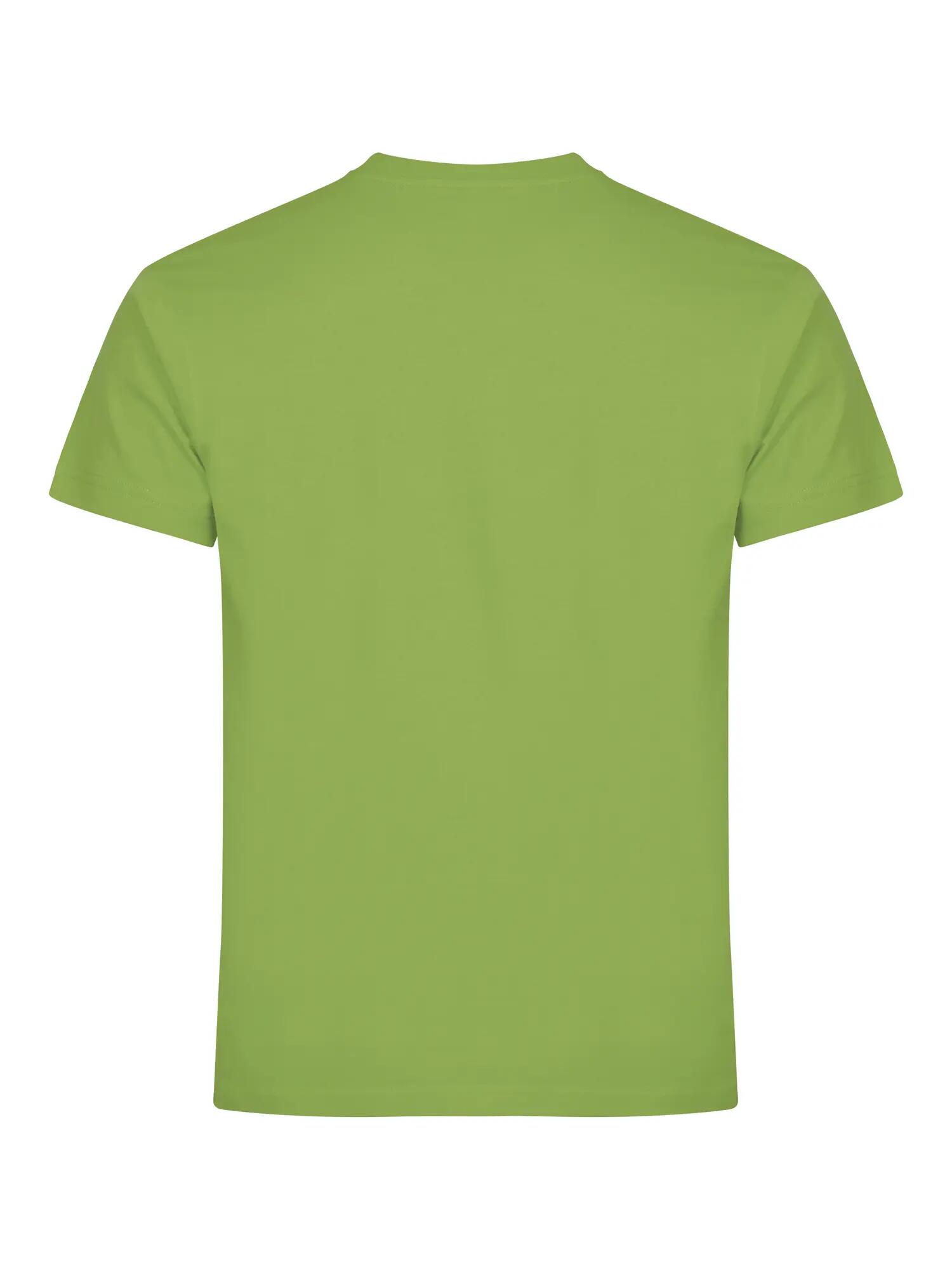 clique Basic-T Heren T-shirt iets aansluitende pasvorm – light green 2/5