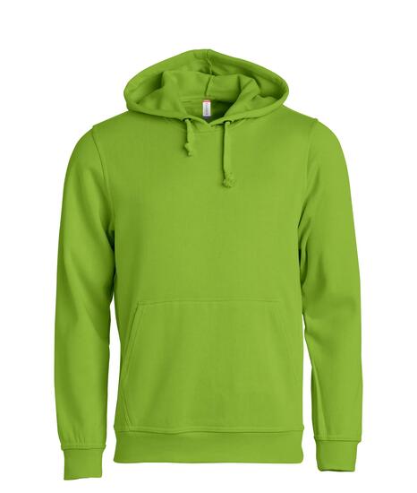 clique Basic Hoody sweat à capuche unisexe léger vert – light green