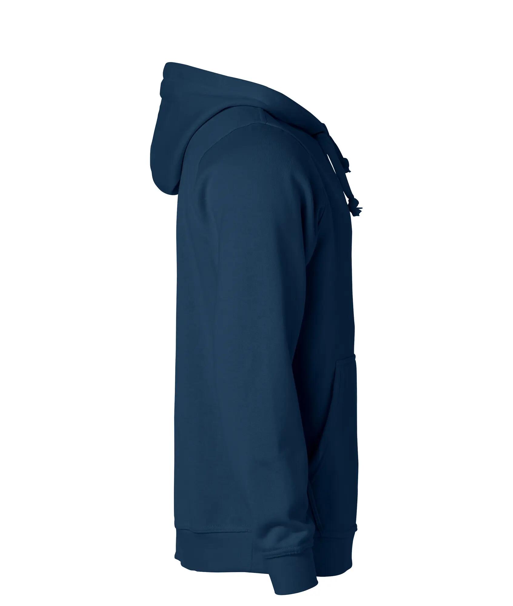clique Basic Hoody — solidna bluza z kapturem – dark navy 4/4