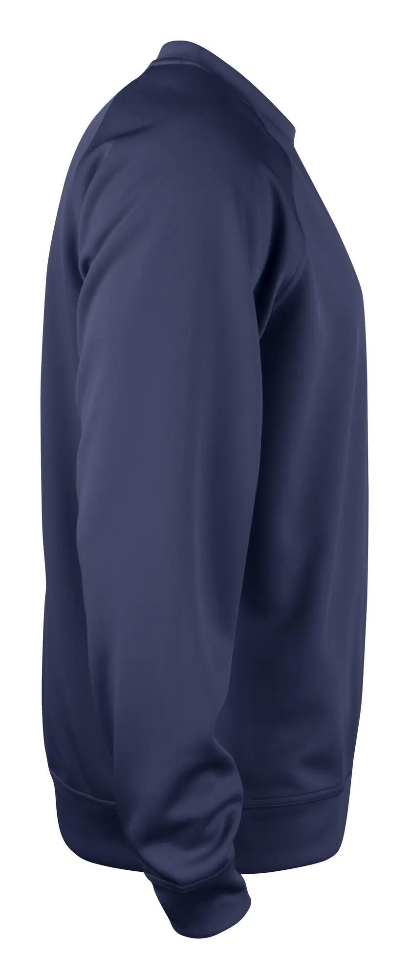 clique Basic Active Roundneck – dark navy 4/4
