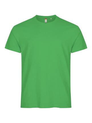 clique Basic-T Herren-T-Shirt Slim Fit aus Baumwolle, apple green