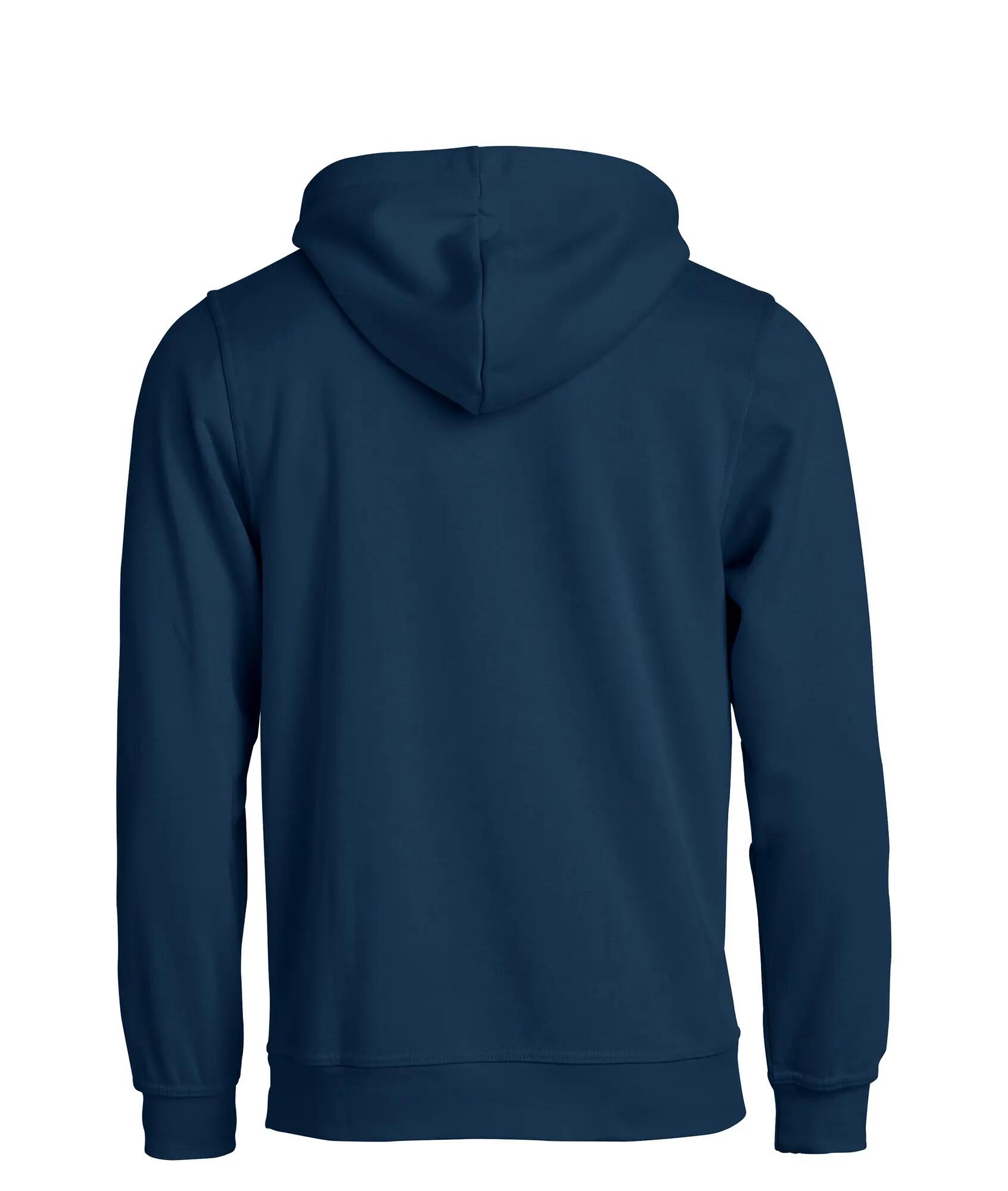 clique Basic Hoody — solidna bluza z kapturem – dark navy 2/4