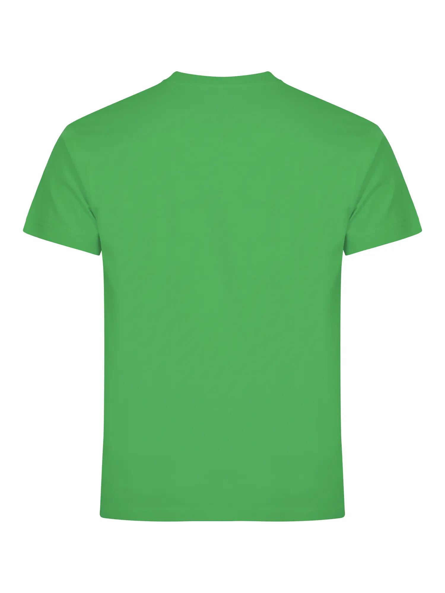 clique Basic-T T-shirt homem corte justo apple green 2/5