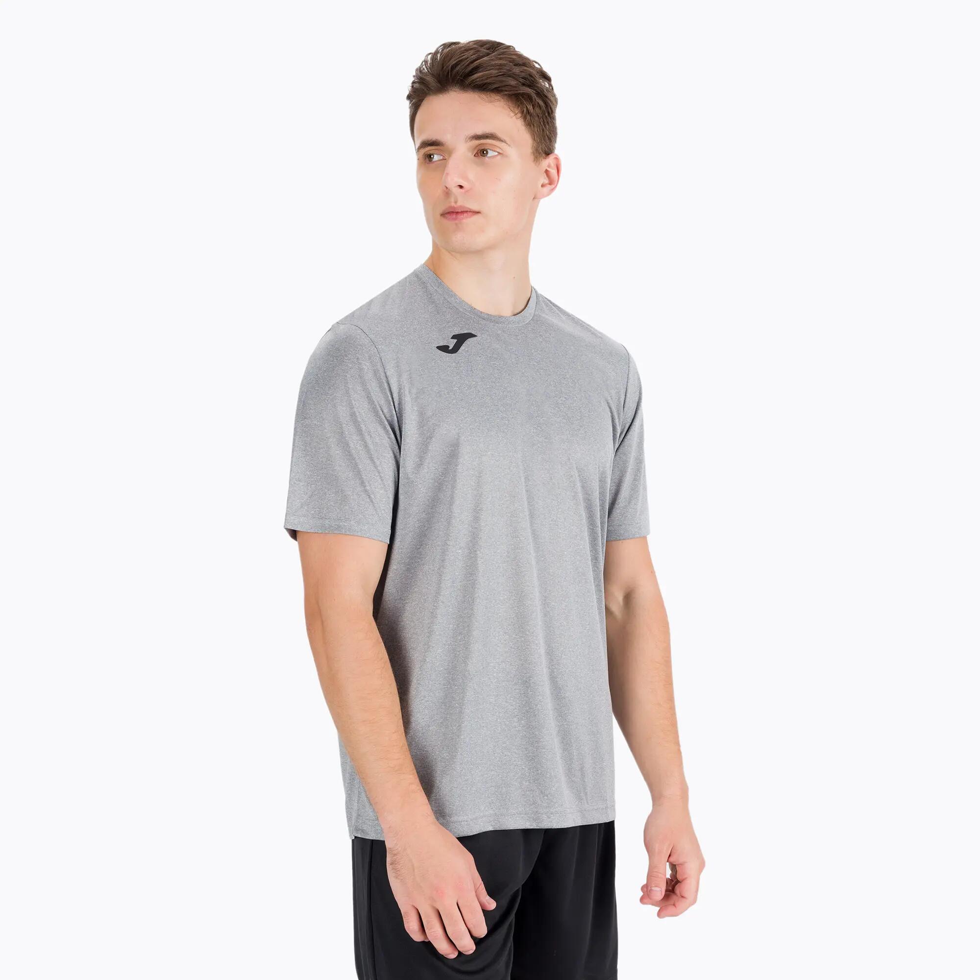 Tricou sport 100052250 cu mânecă scurtă gri bărbătesc